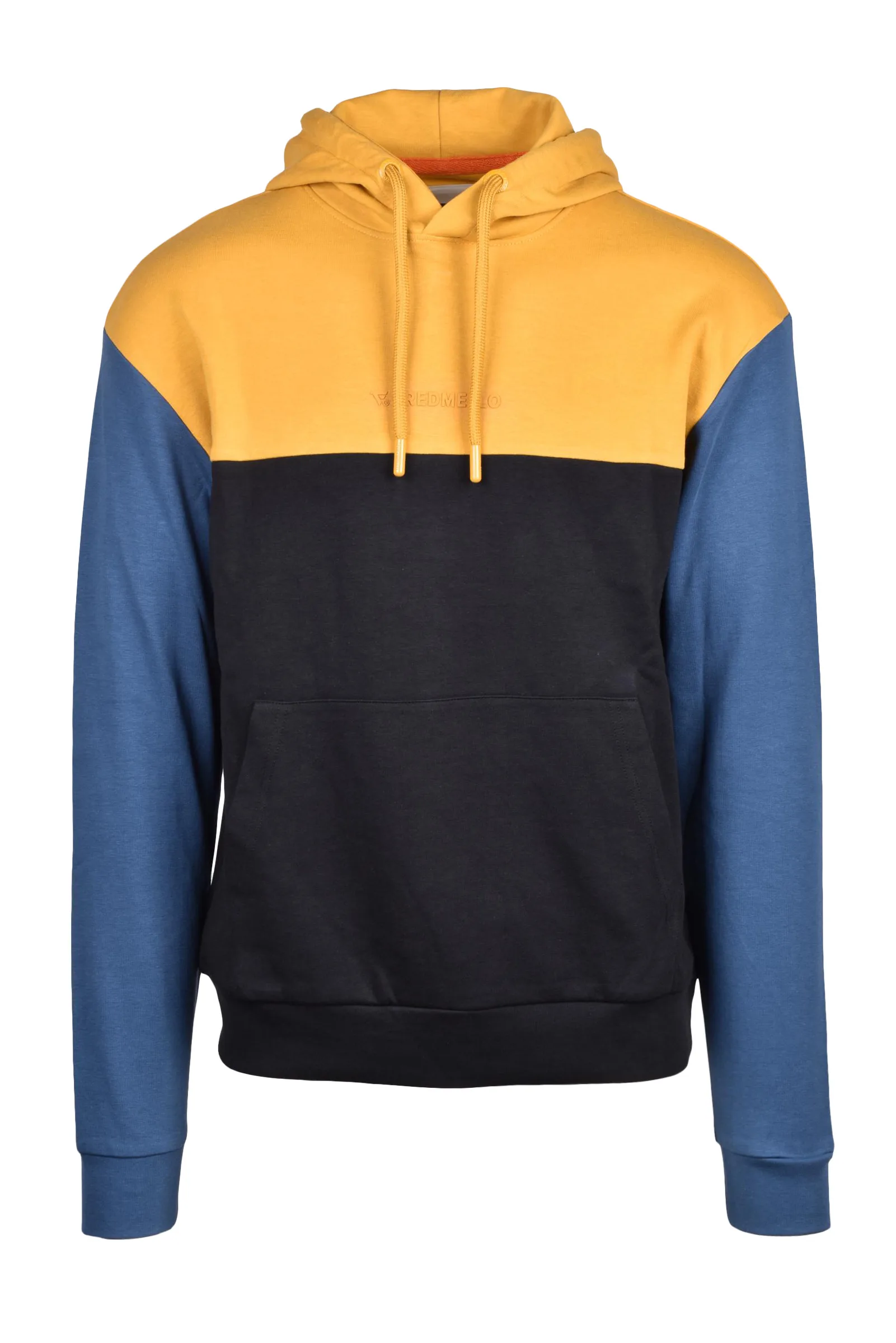Felpa con Cappuccio Giallo
