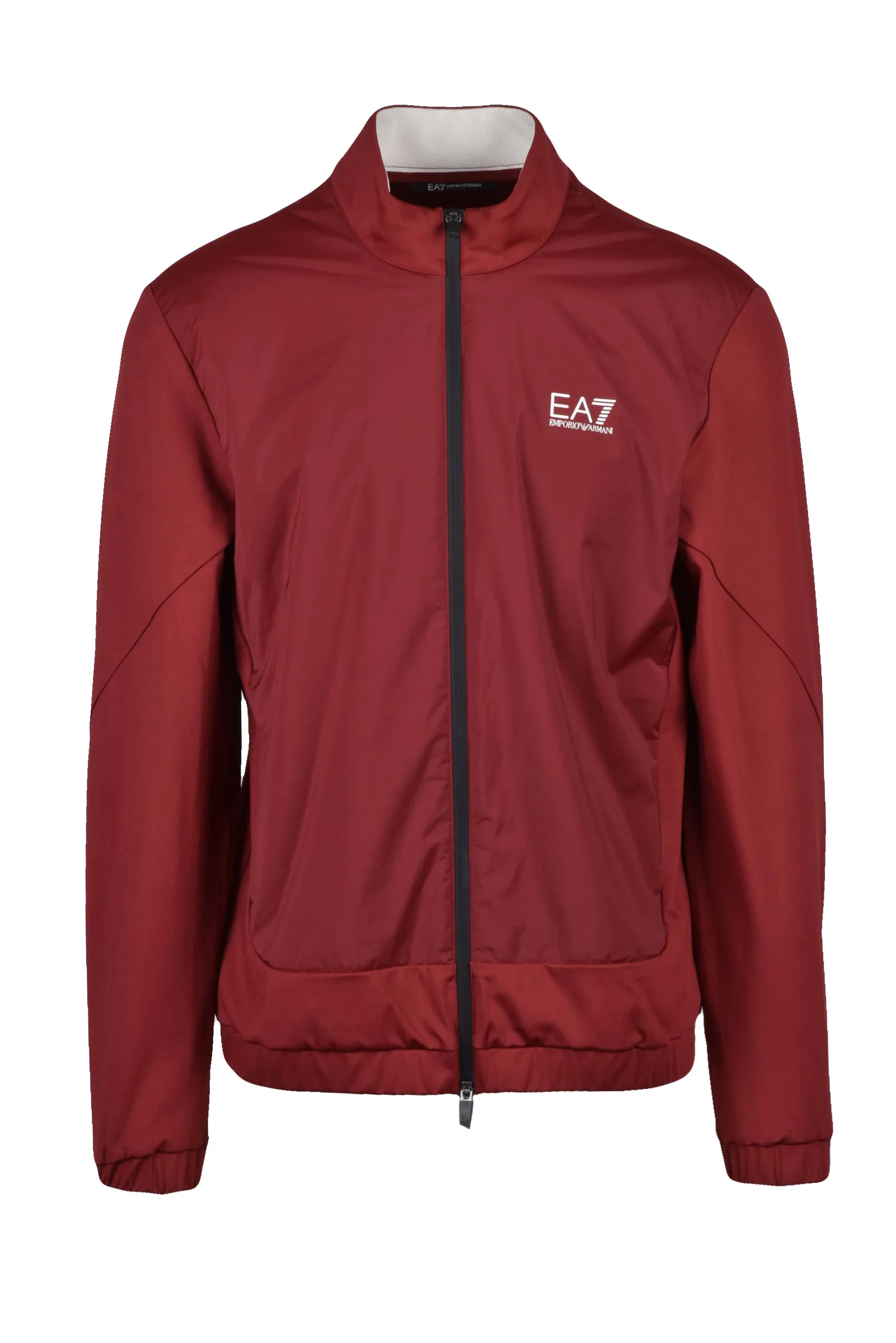 Felpa con Zip Rossa