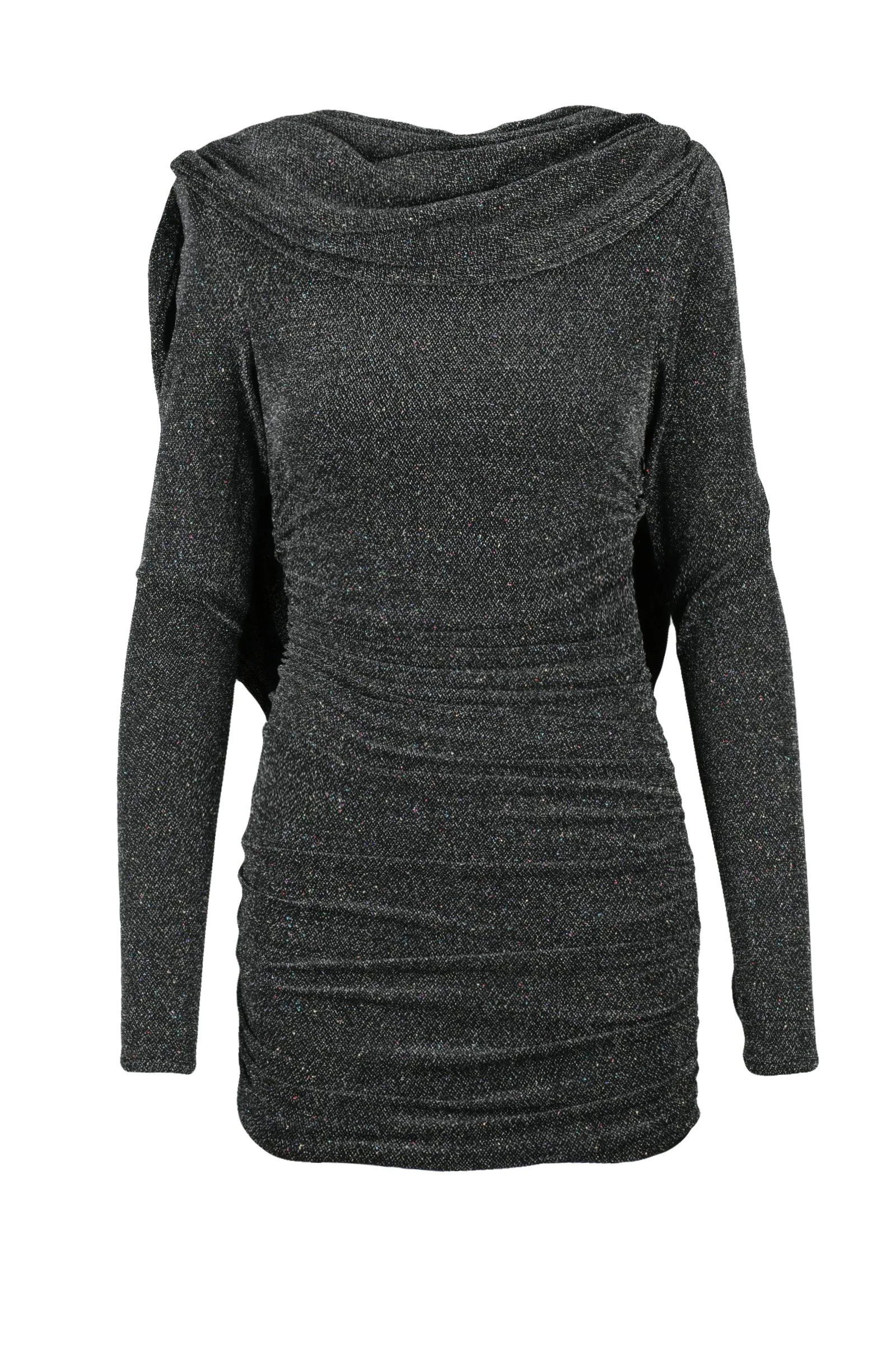 Abito Mini Jersey Argento