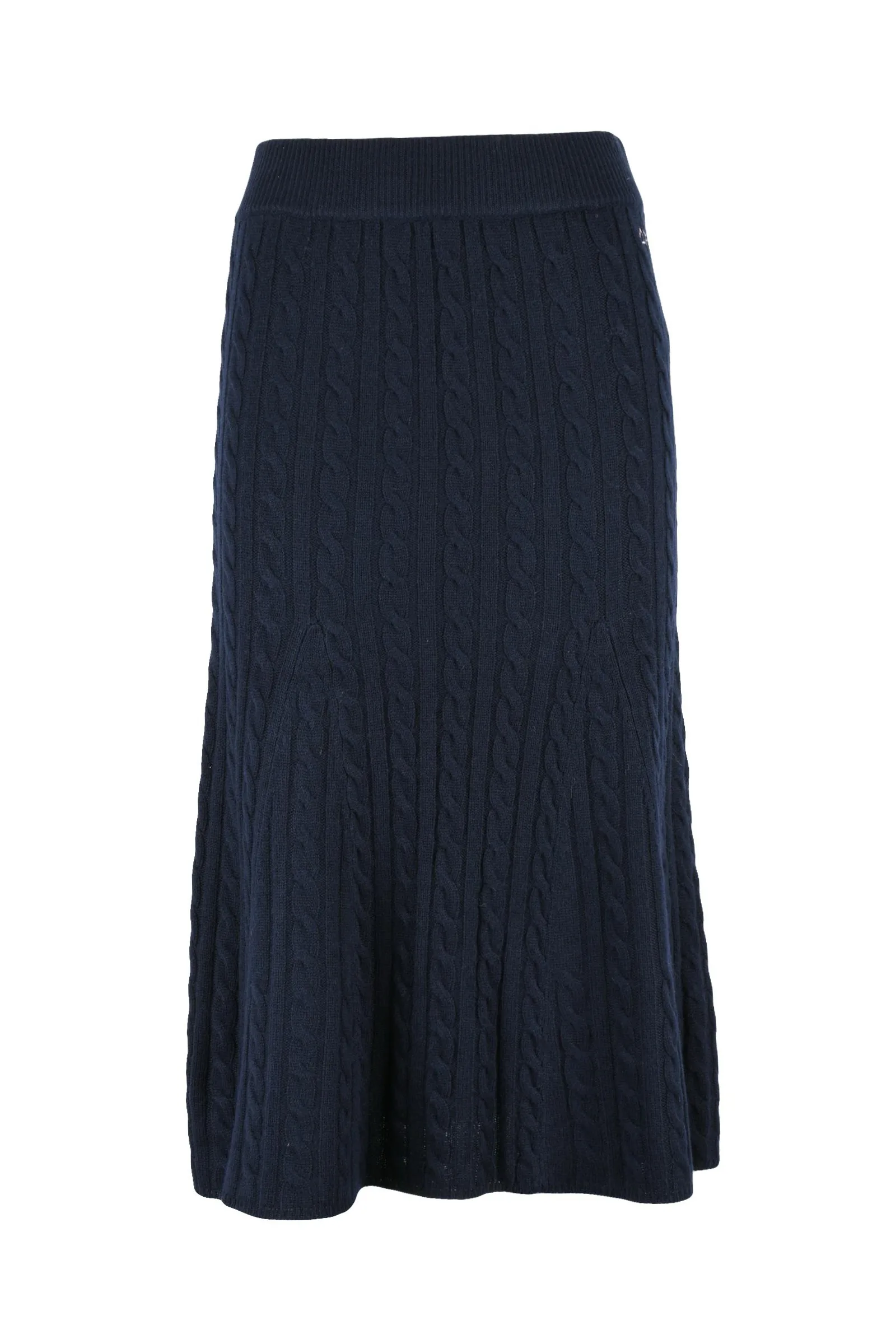 Gonna Longuette in Maglia Multicolore