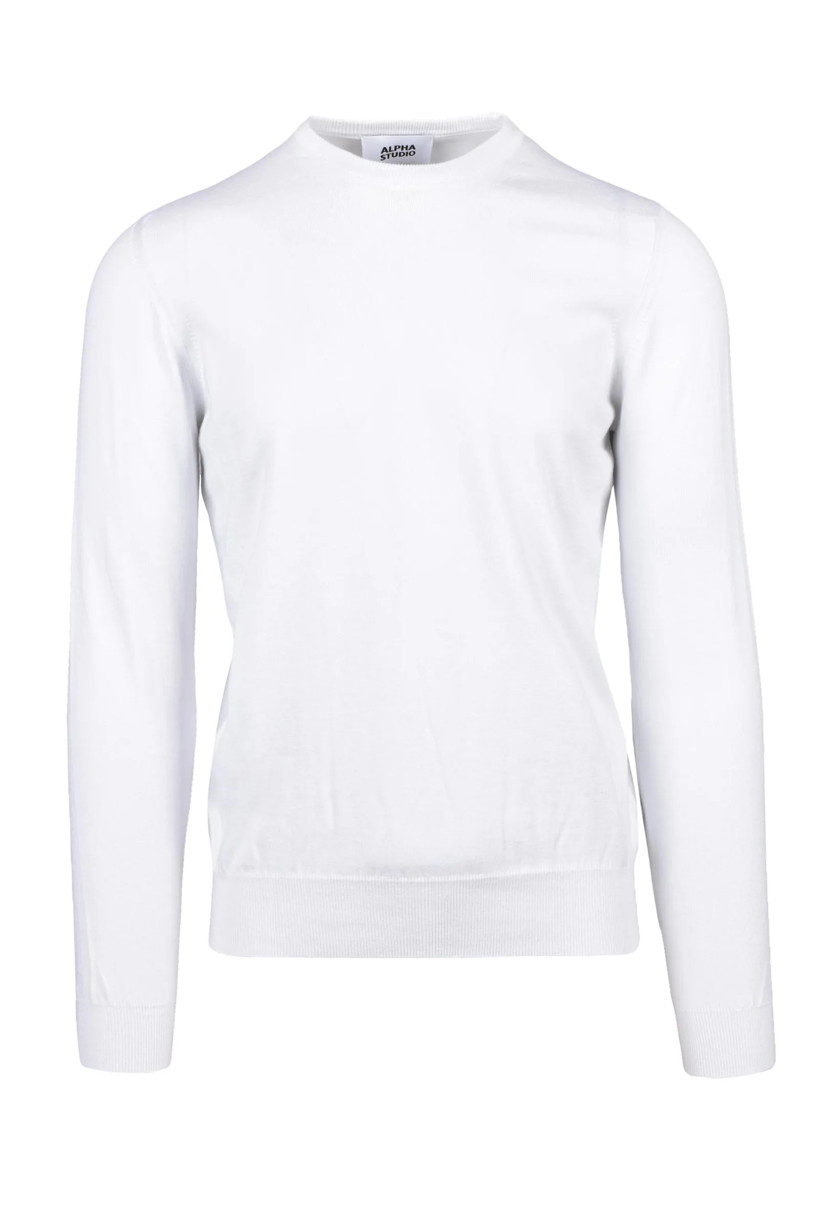 Maglioncino Girocollo Bianco
