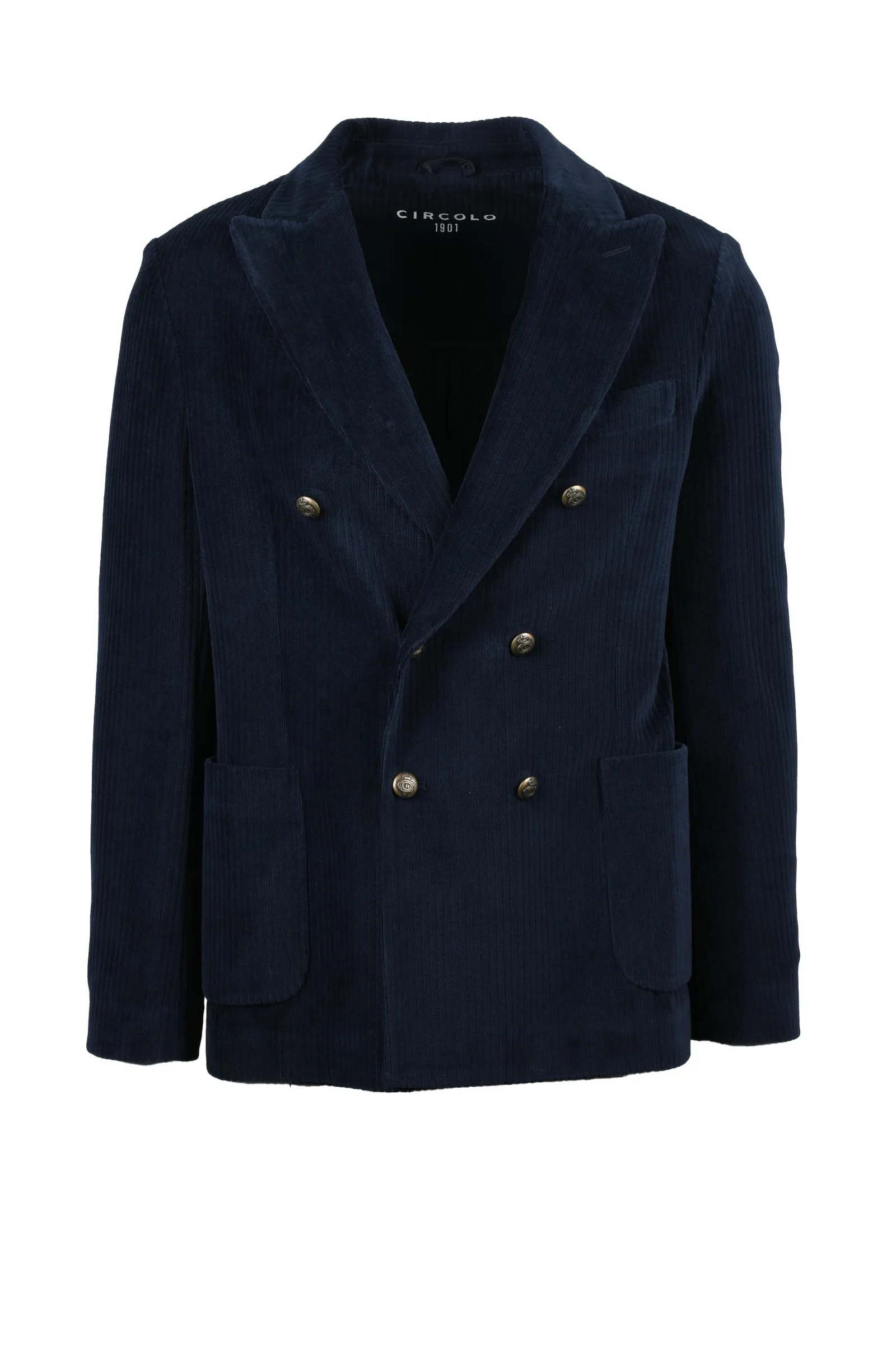 Giacca Velluto Blu