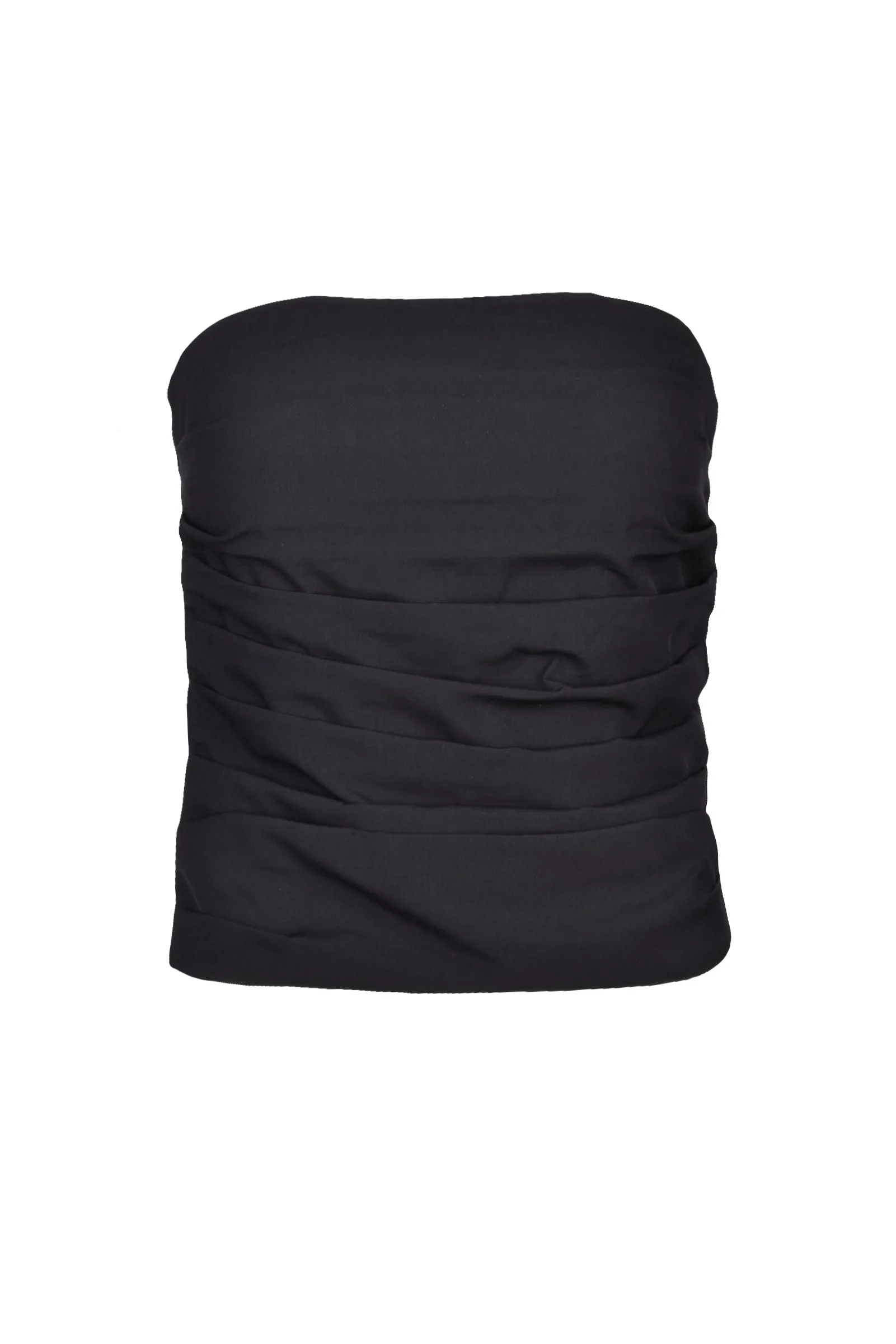 Top in Lino Nero