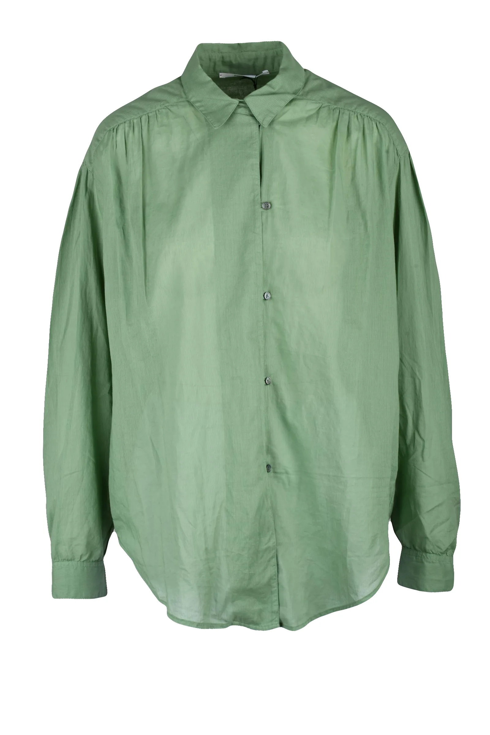Camicia Garzata Verde