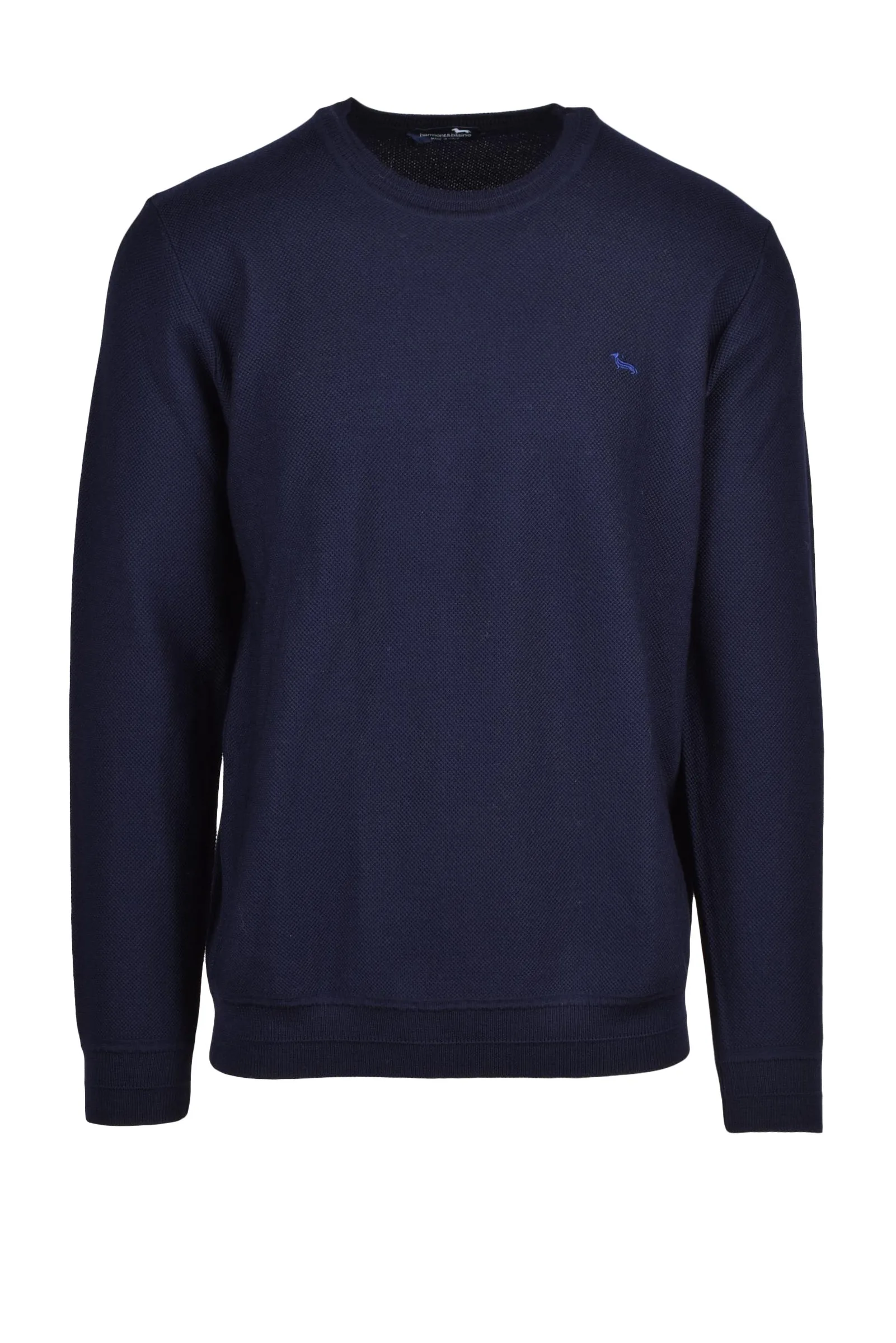 Pullover Girocollo Blu