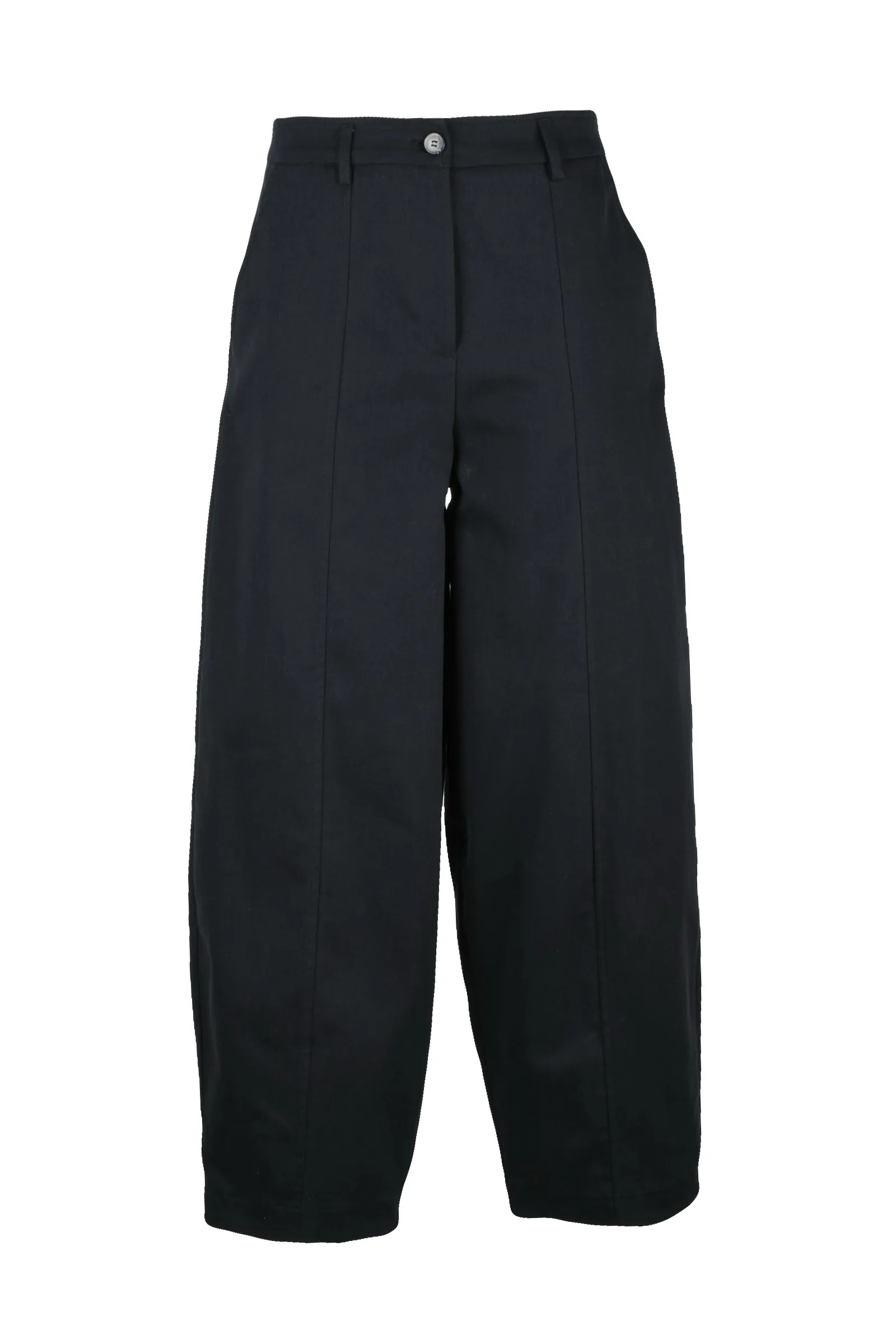 Pantalone a Vita Alta Nero