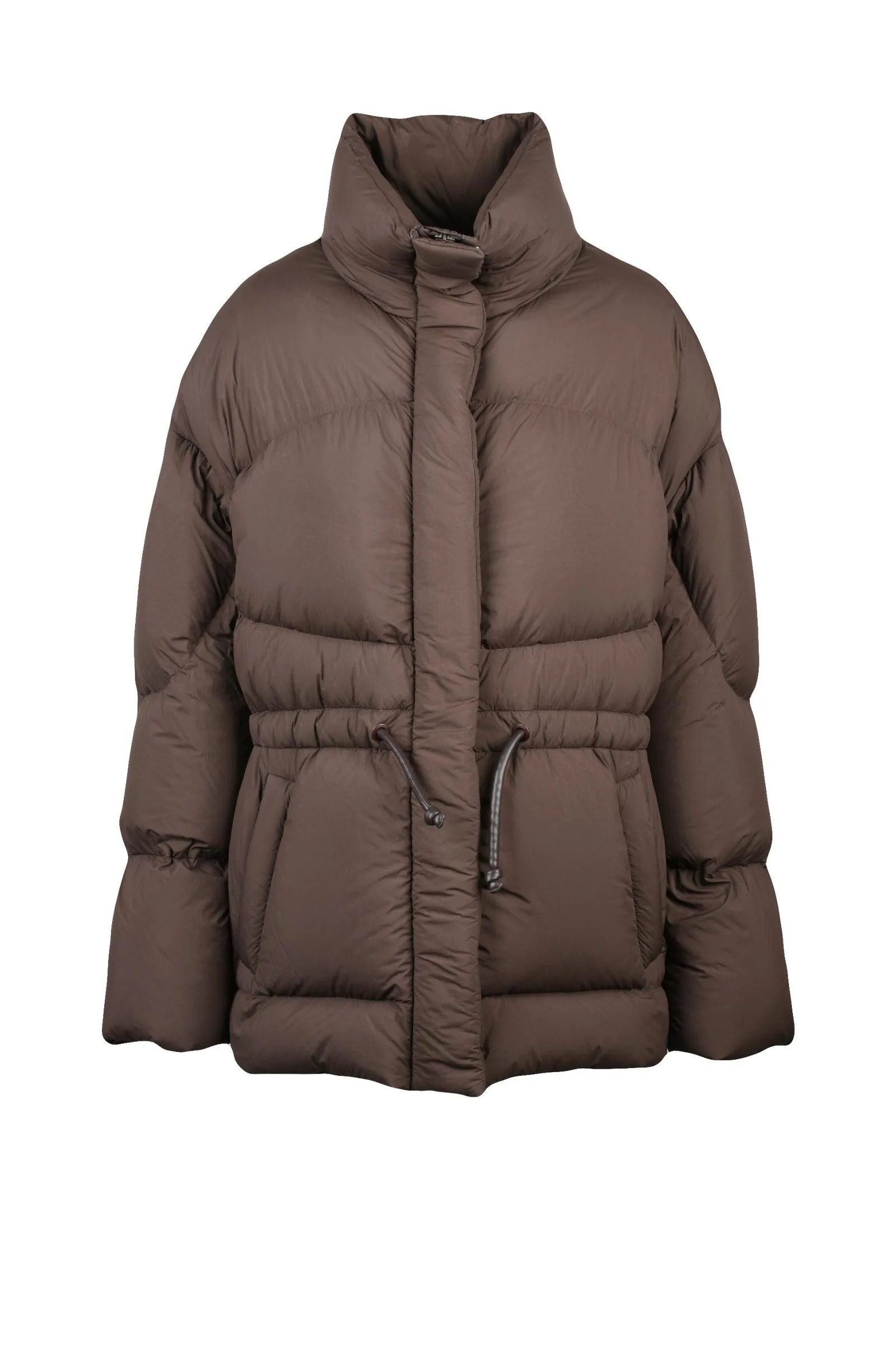 Down Jacket Marrone