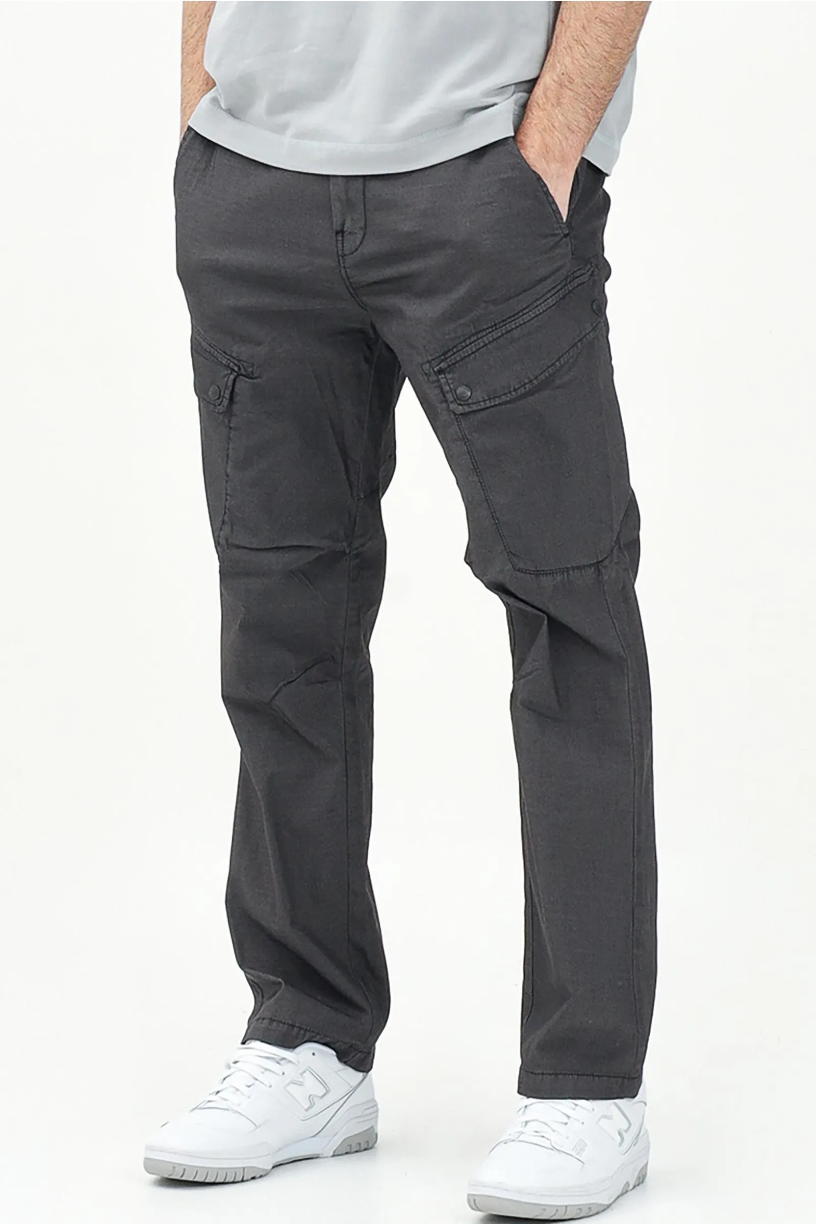 Pantalone Cargo Grigio
