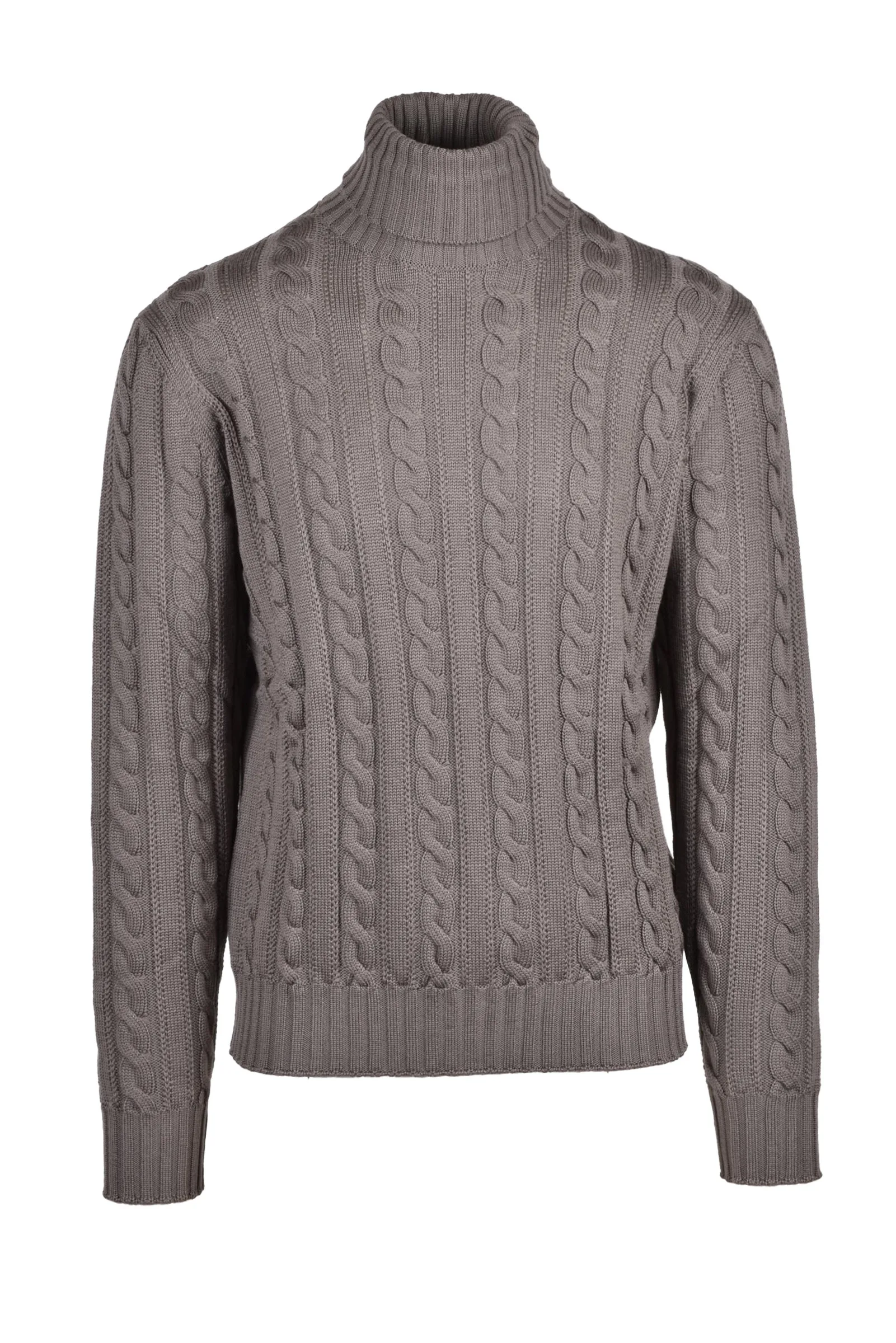 Maglione collo alto Beige