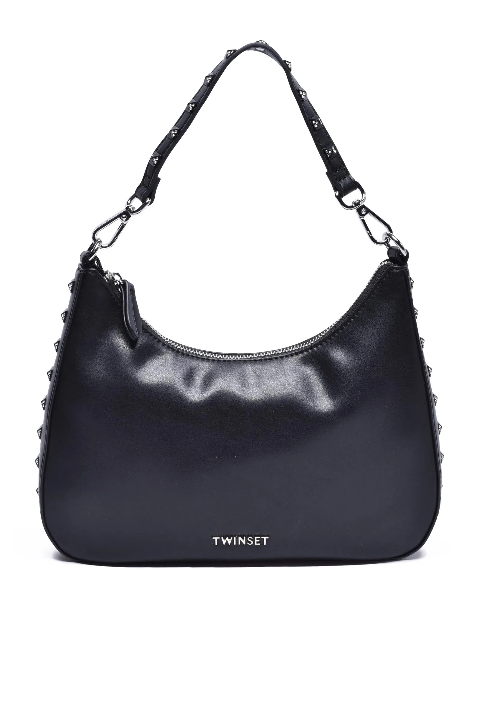 Borsa Hobo a Spalla Nero
