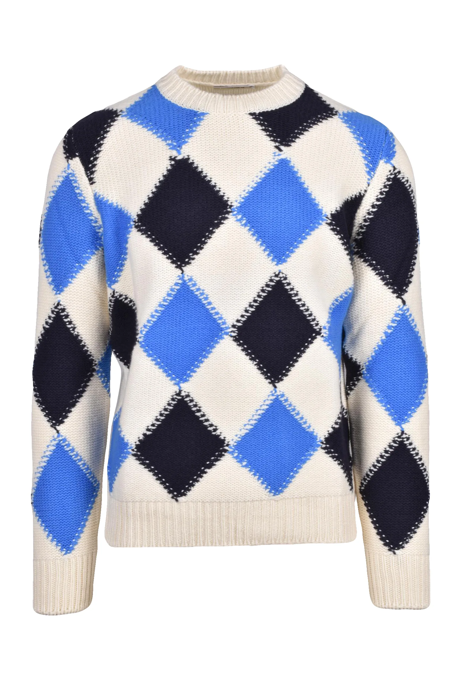 Weißer Pullover
