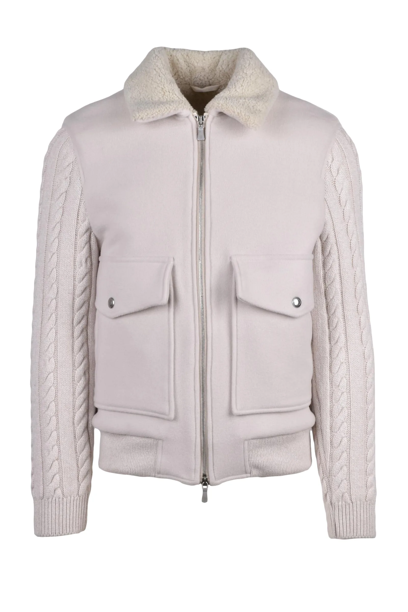 Giubbotto Panno Beige