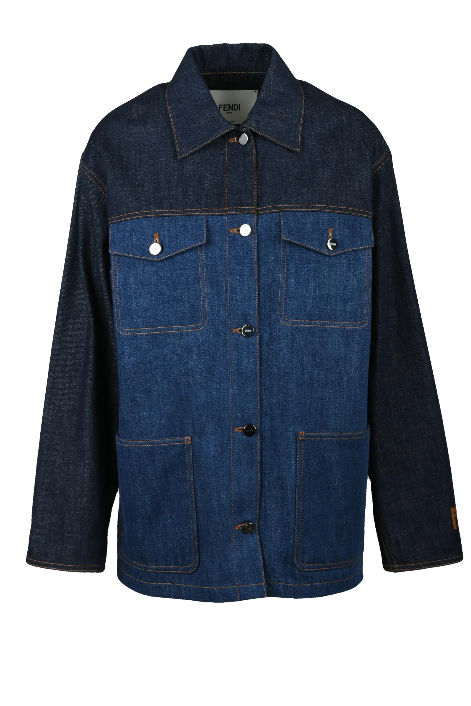 Giacca in Denim Blu