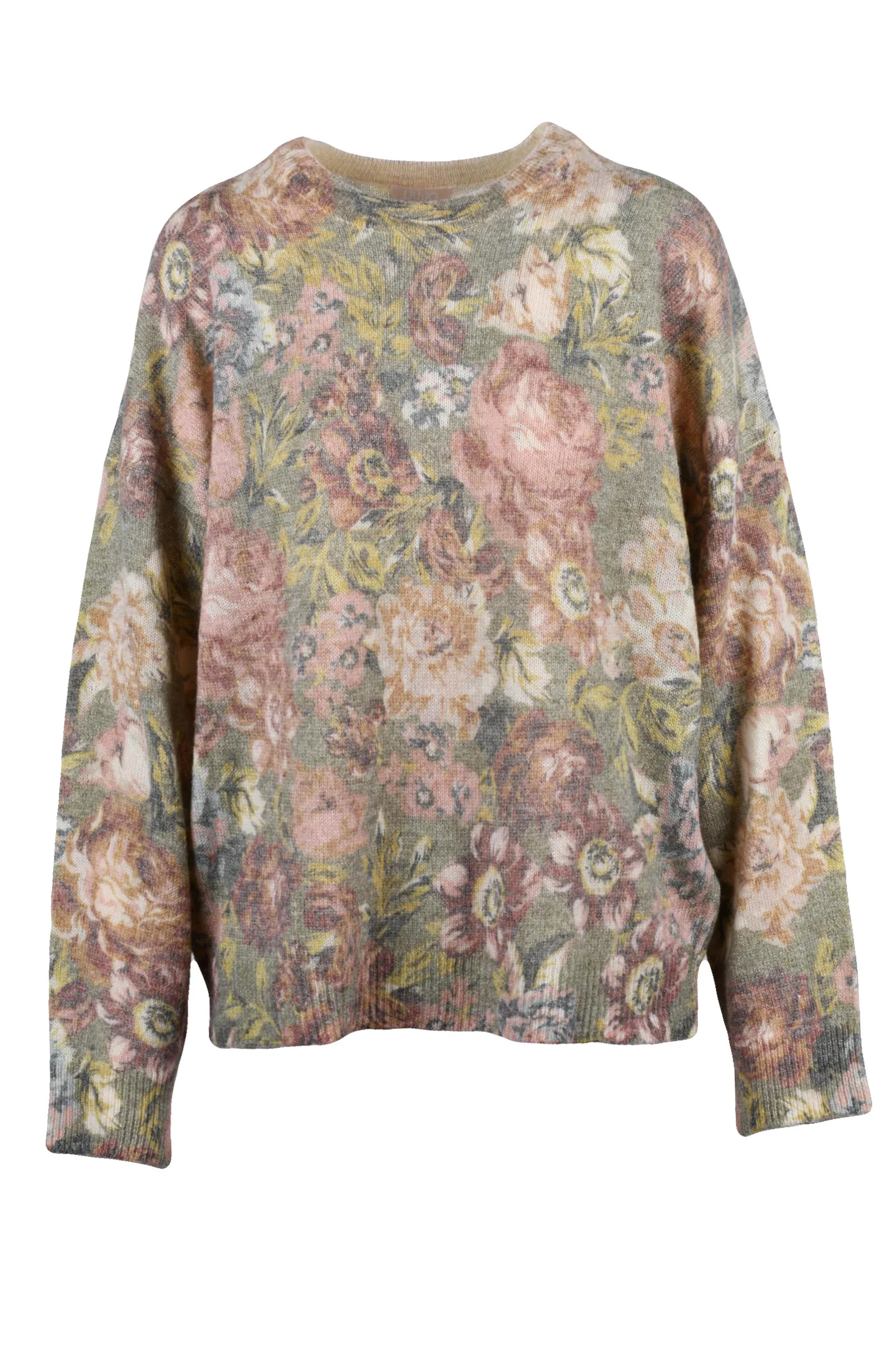 Pullover Girocollo Multicolore