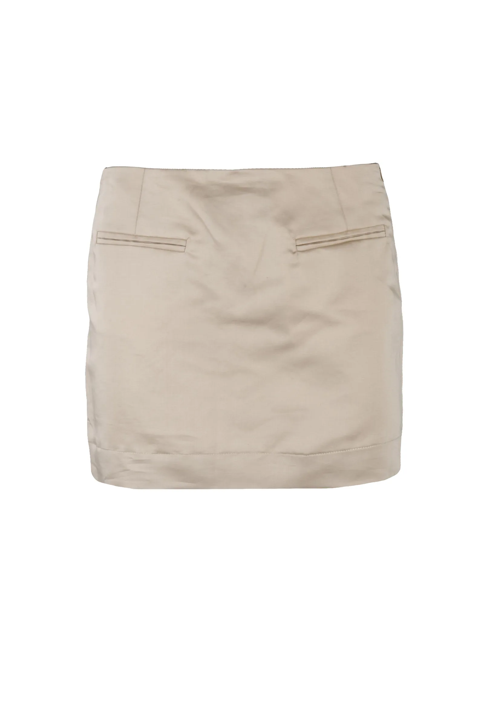 Gonna Mini Beige