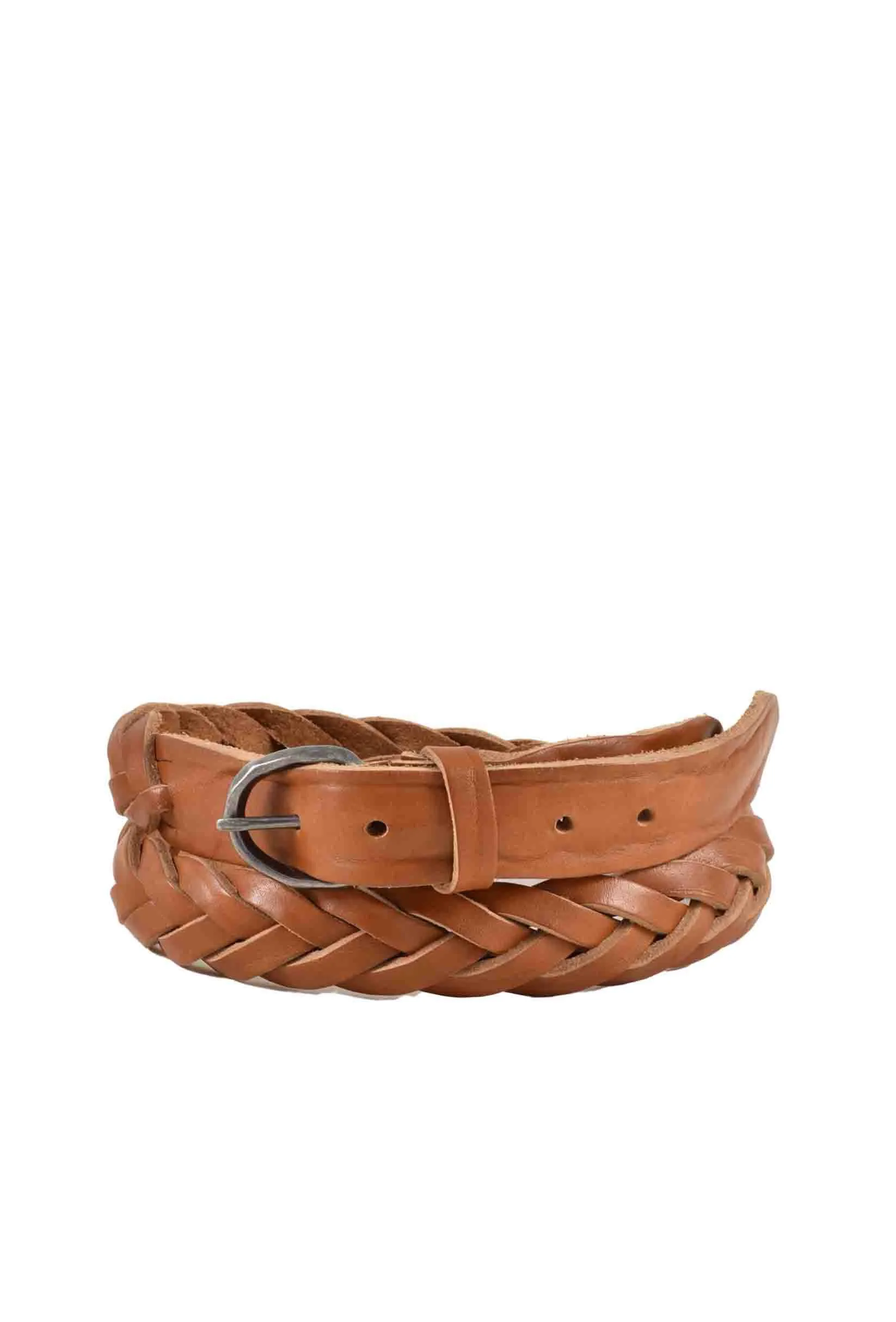 Cintura in Pelle Marrone