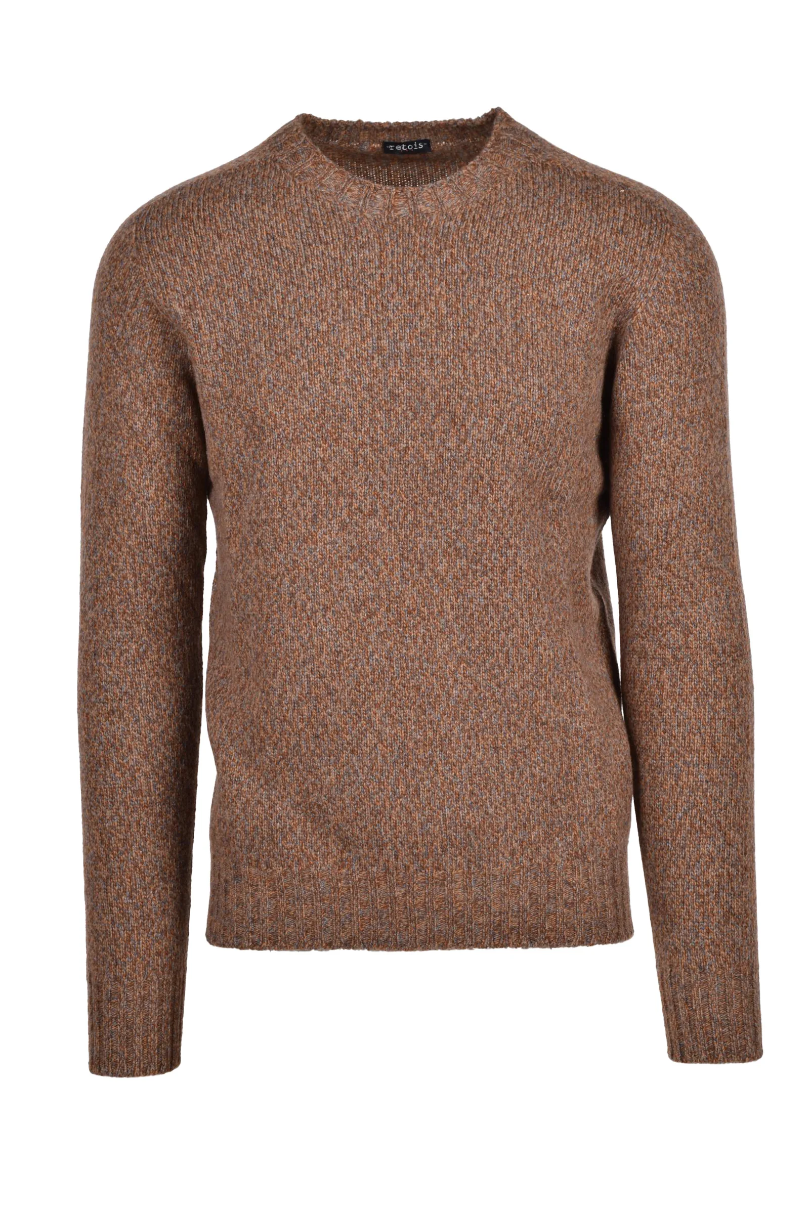 Pullover Girocollo Marrone