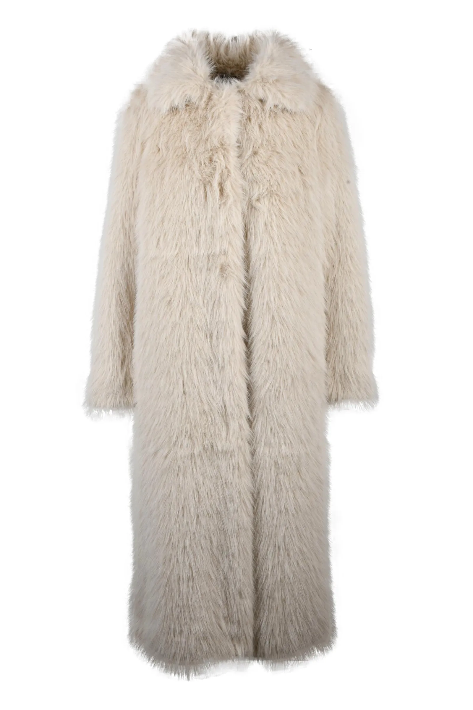 Cappotto Ecopelliccia Bianco