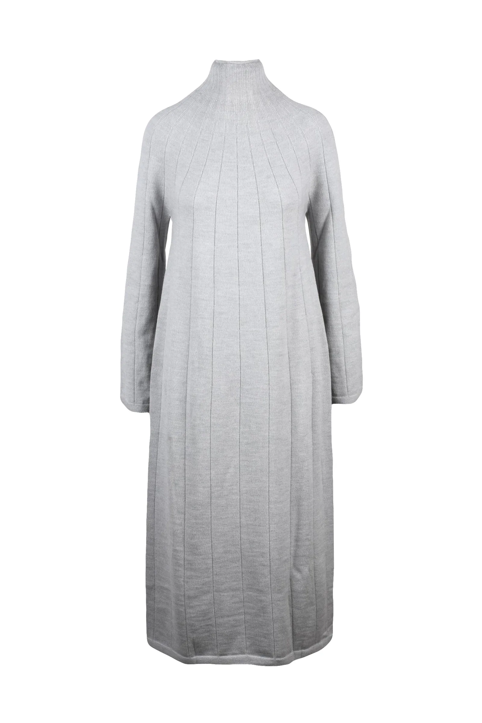 Abito in maglia lungo Grigio