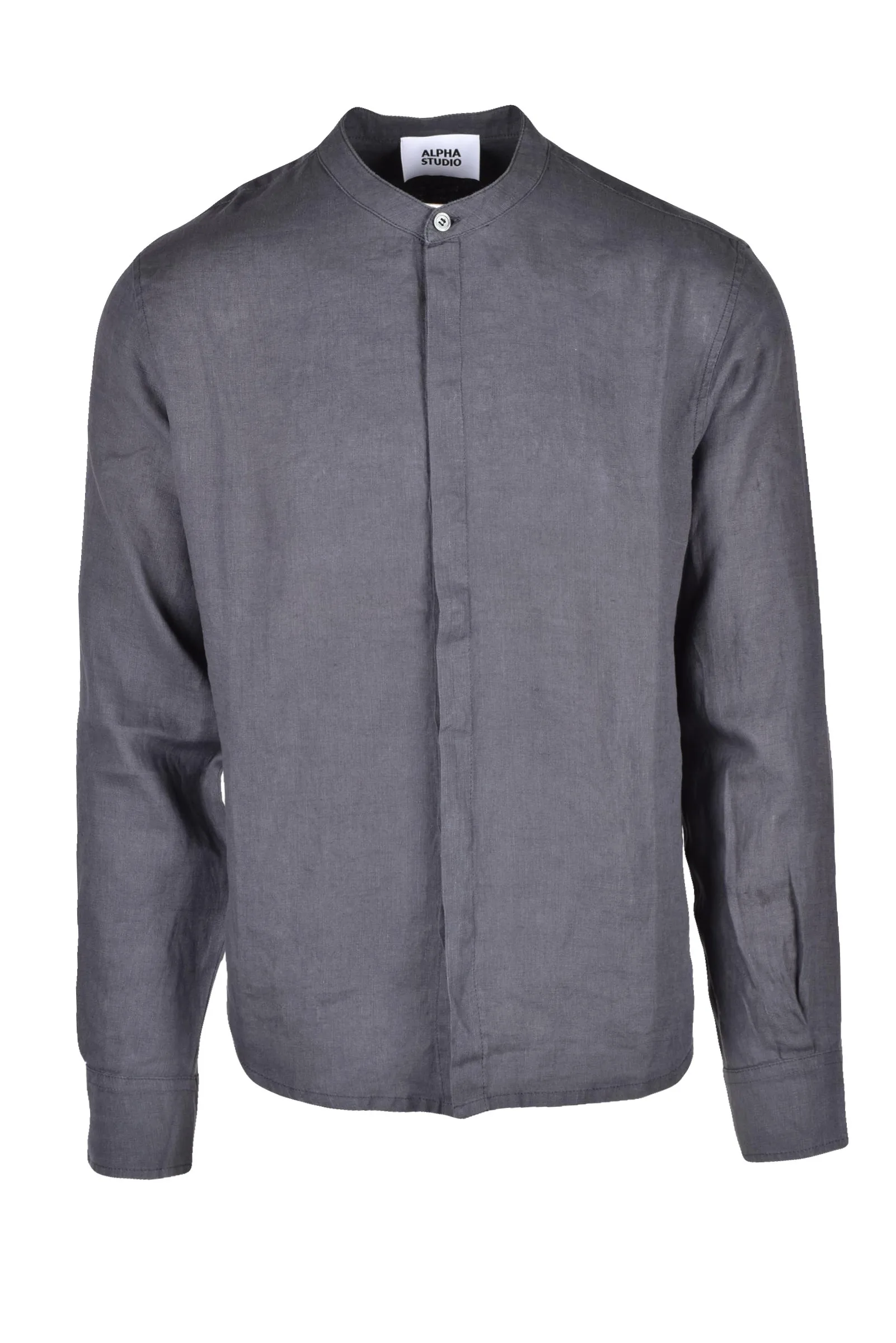 Camicia Coreana Grigio