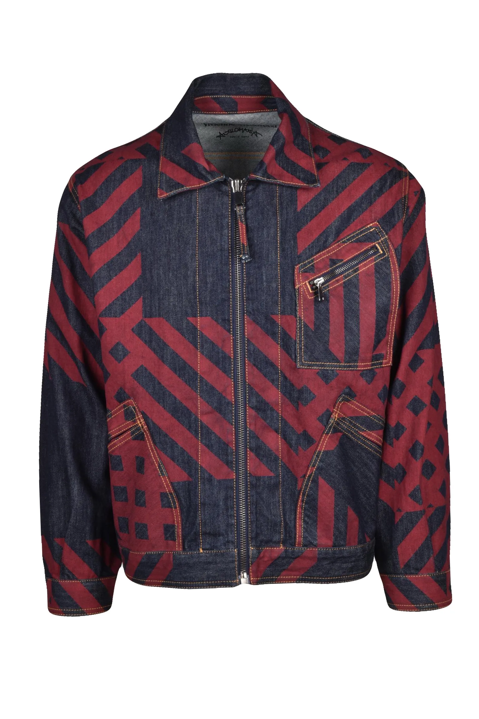 Giubbotto Denim Blu