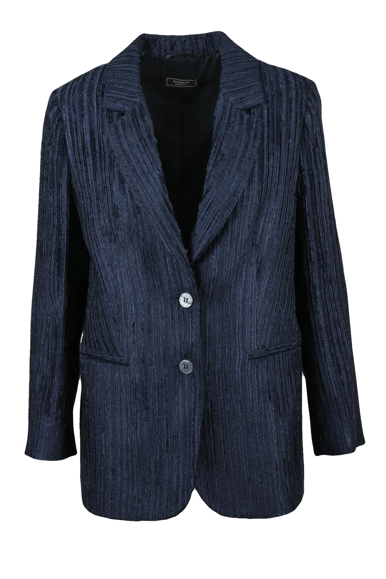 Giacca in Velluto Blu