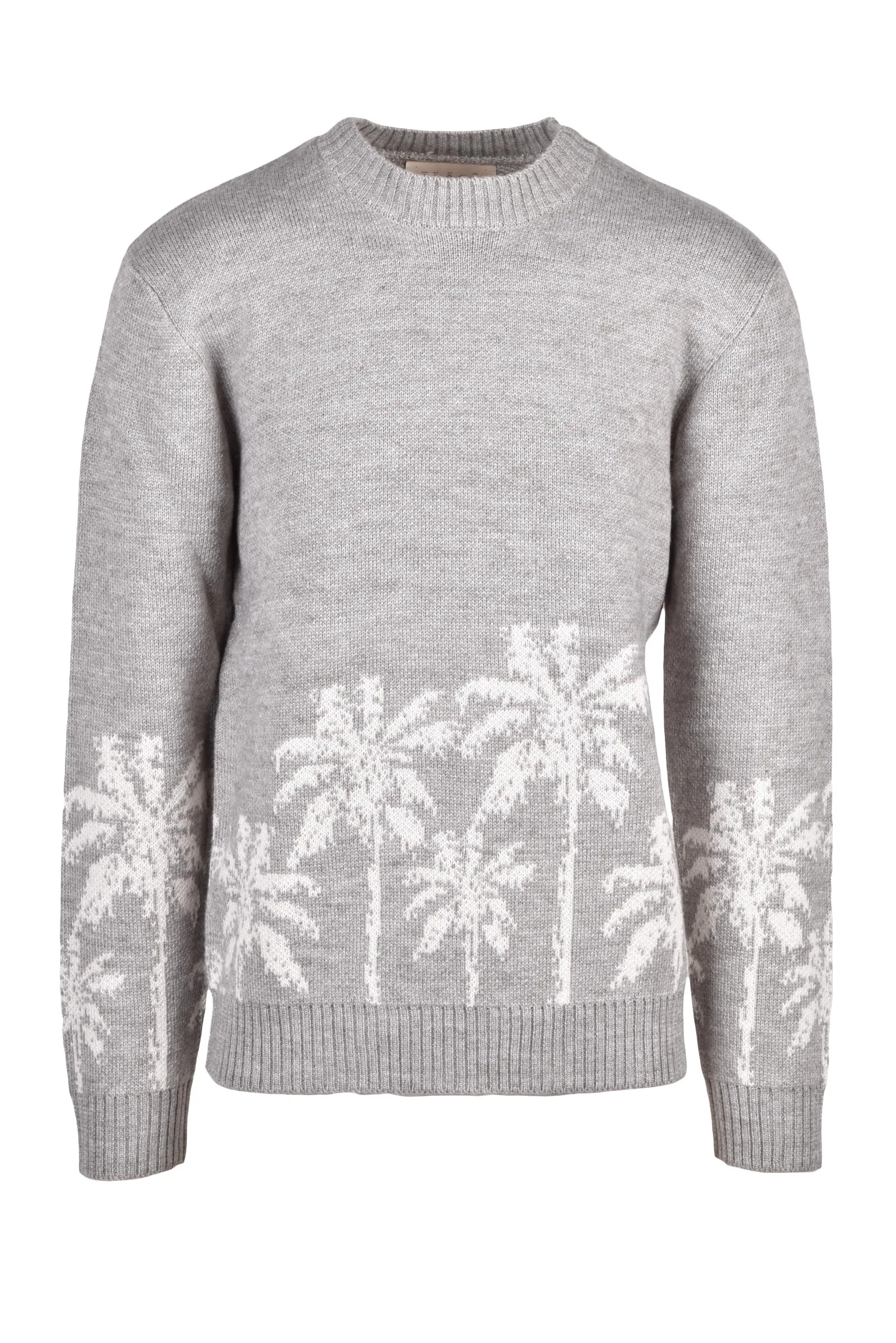 Maglione Girocollo Grigio