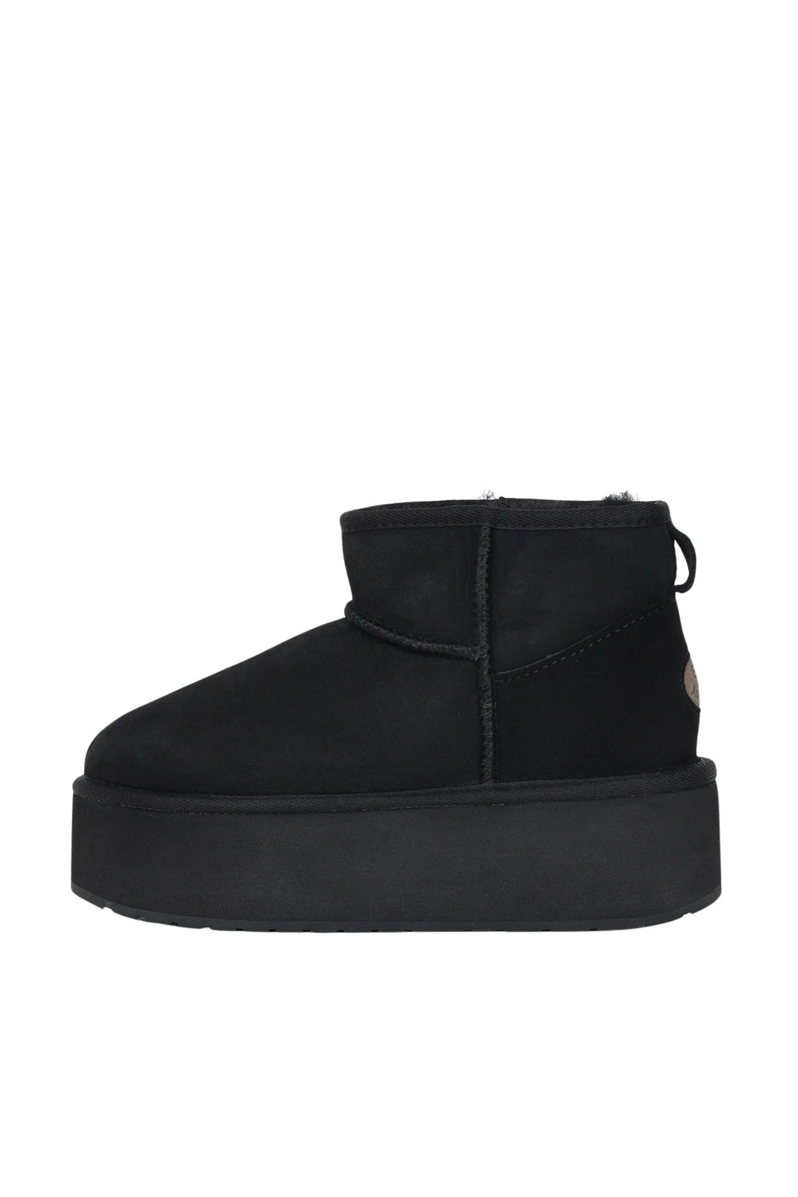 Stivaletto in Suede Nero