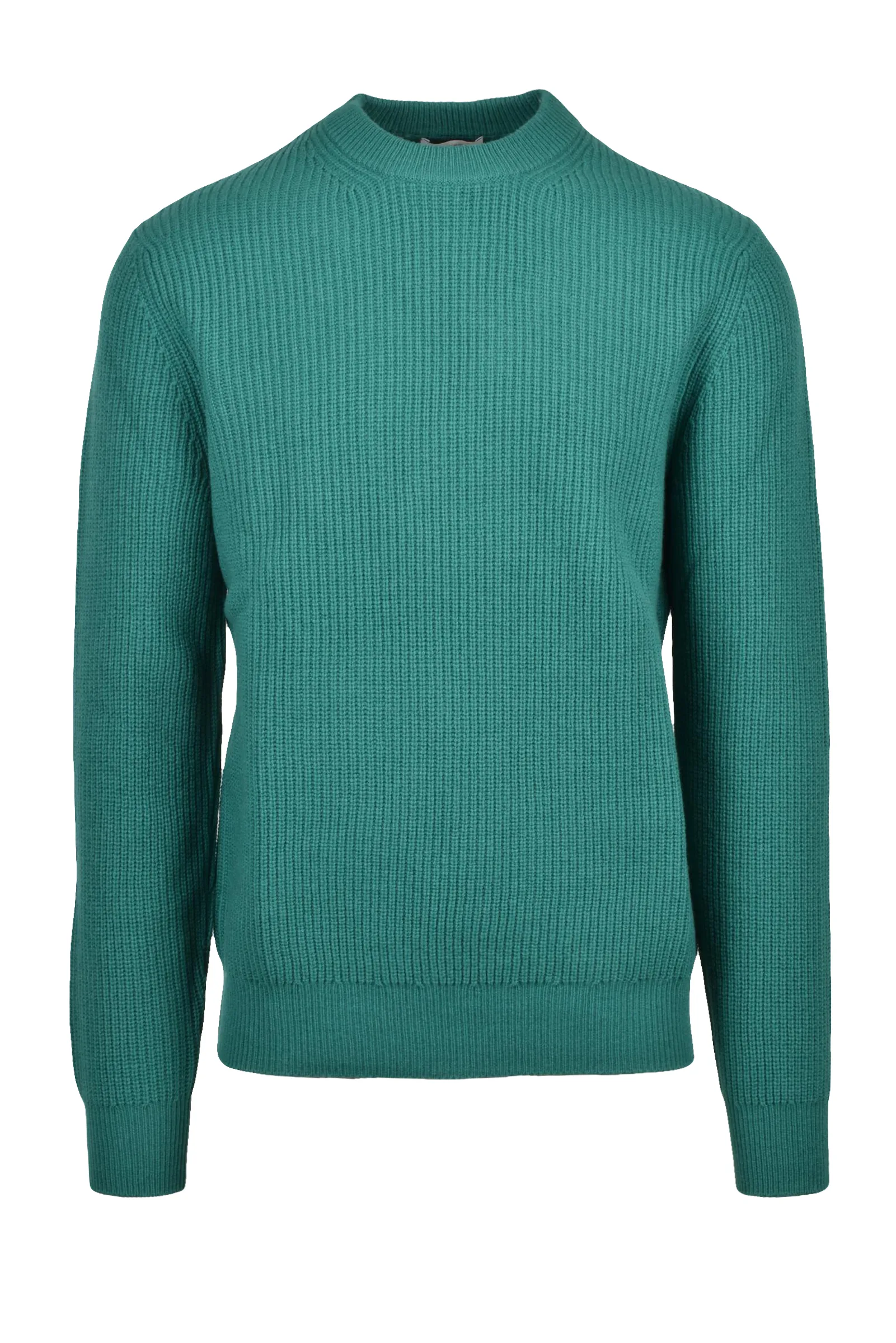 Maglione Cannettato Verde