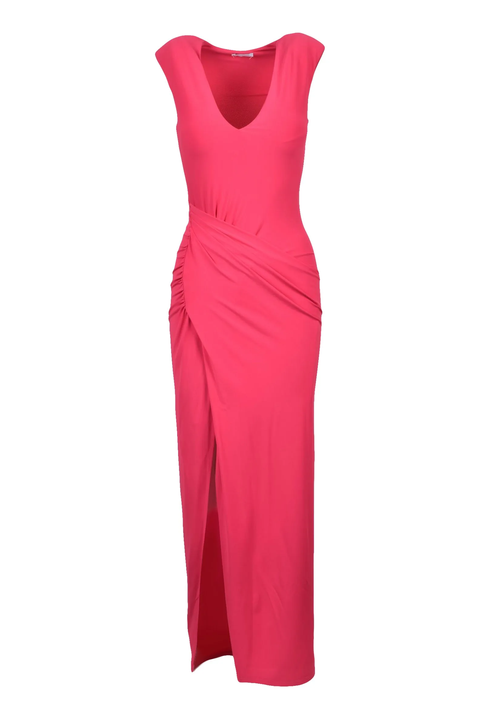 Abito Lungo Stretch Rosa