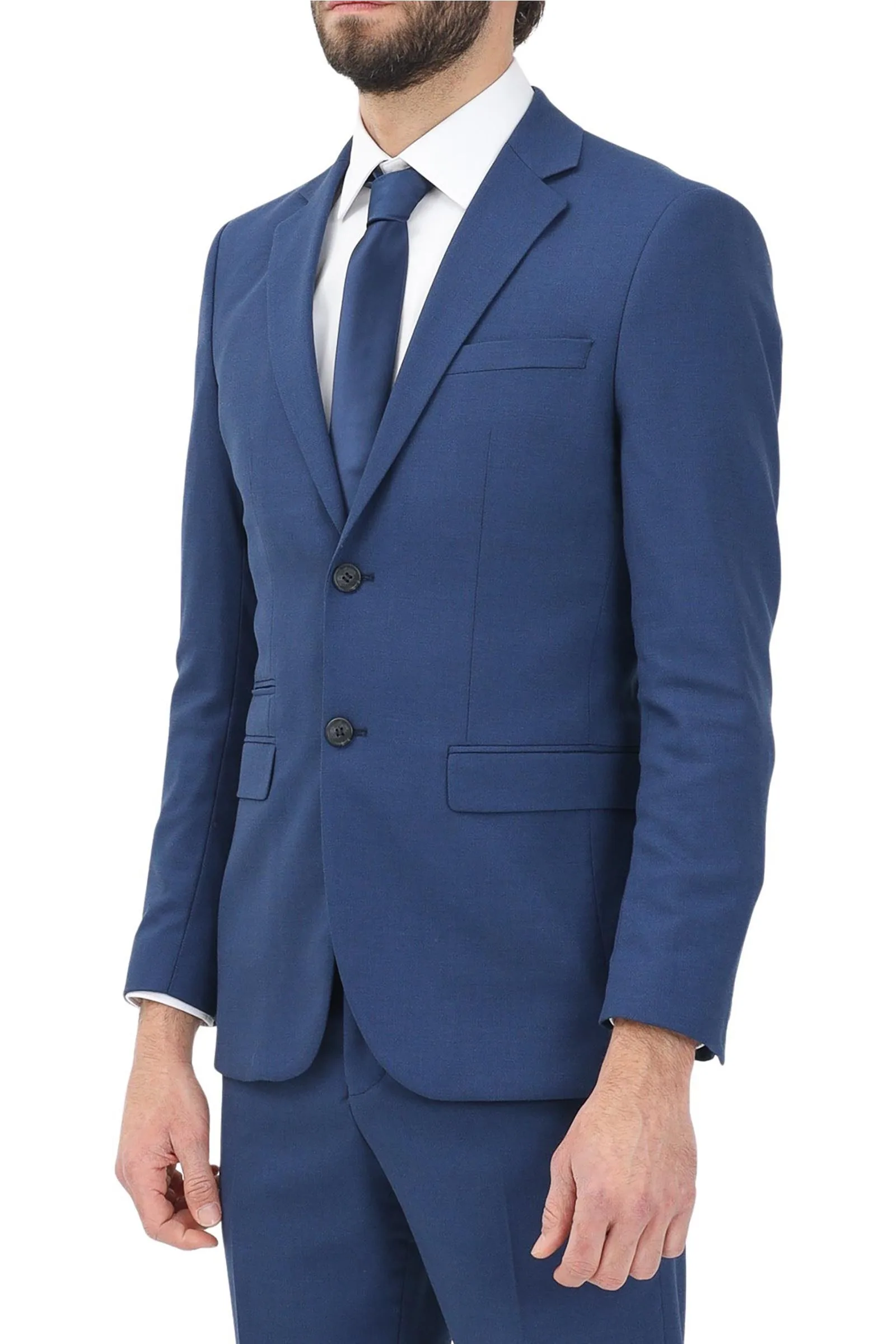 Giacca Sfiancata Blu