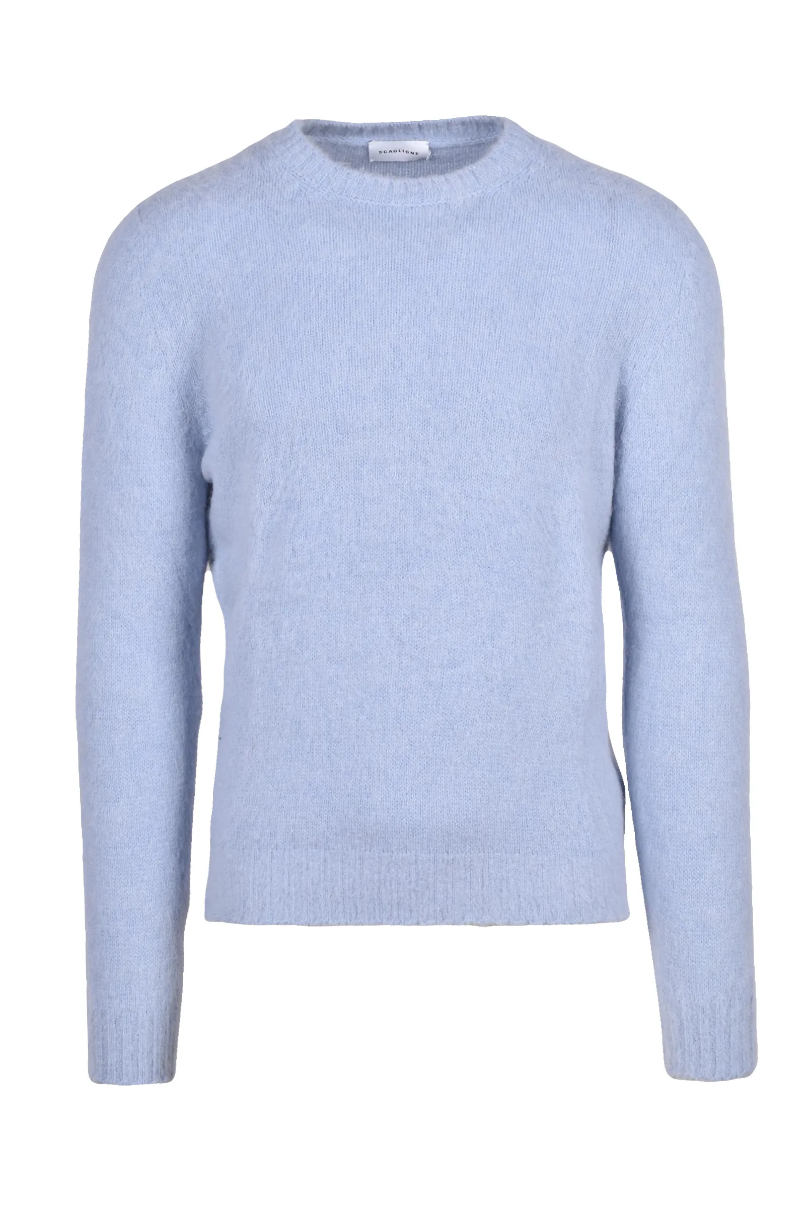 Maglione Girocollo Azzurro