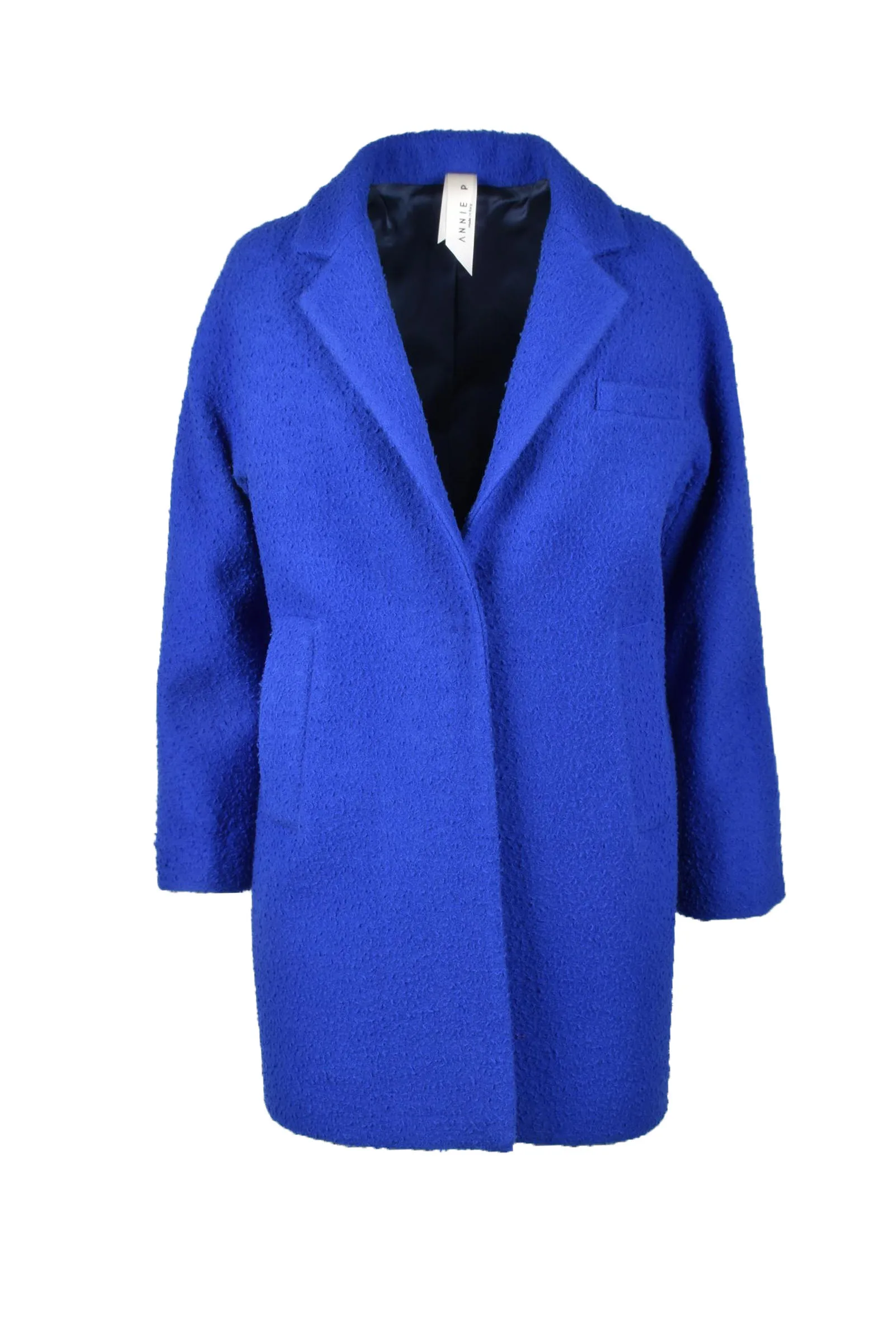 Cappotto Lungo Azzurro