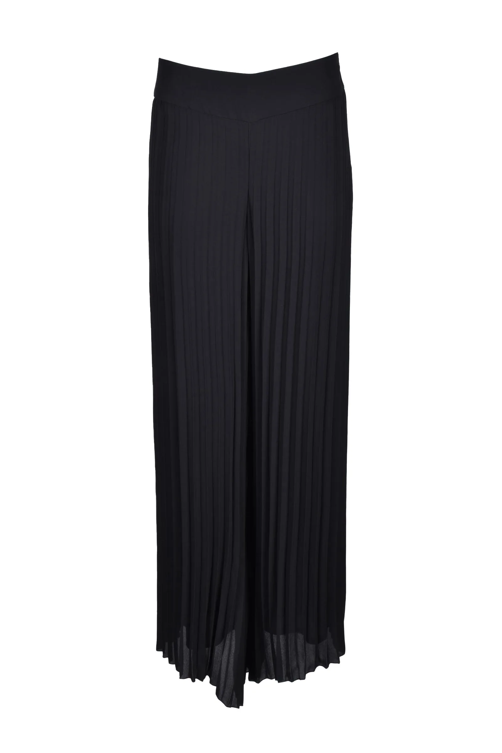 Pantalone Plissettato Nero