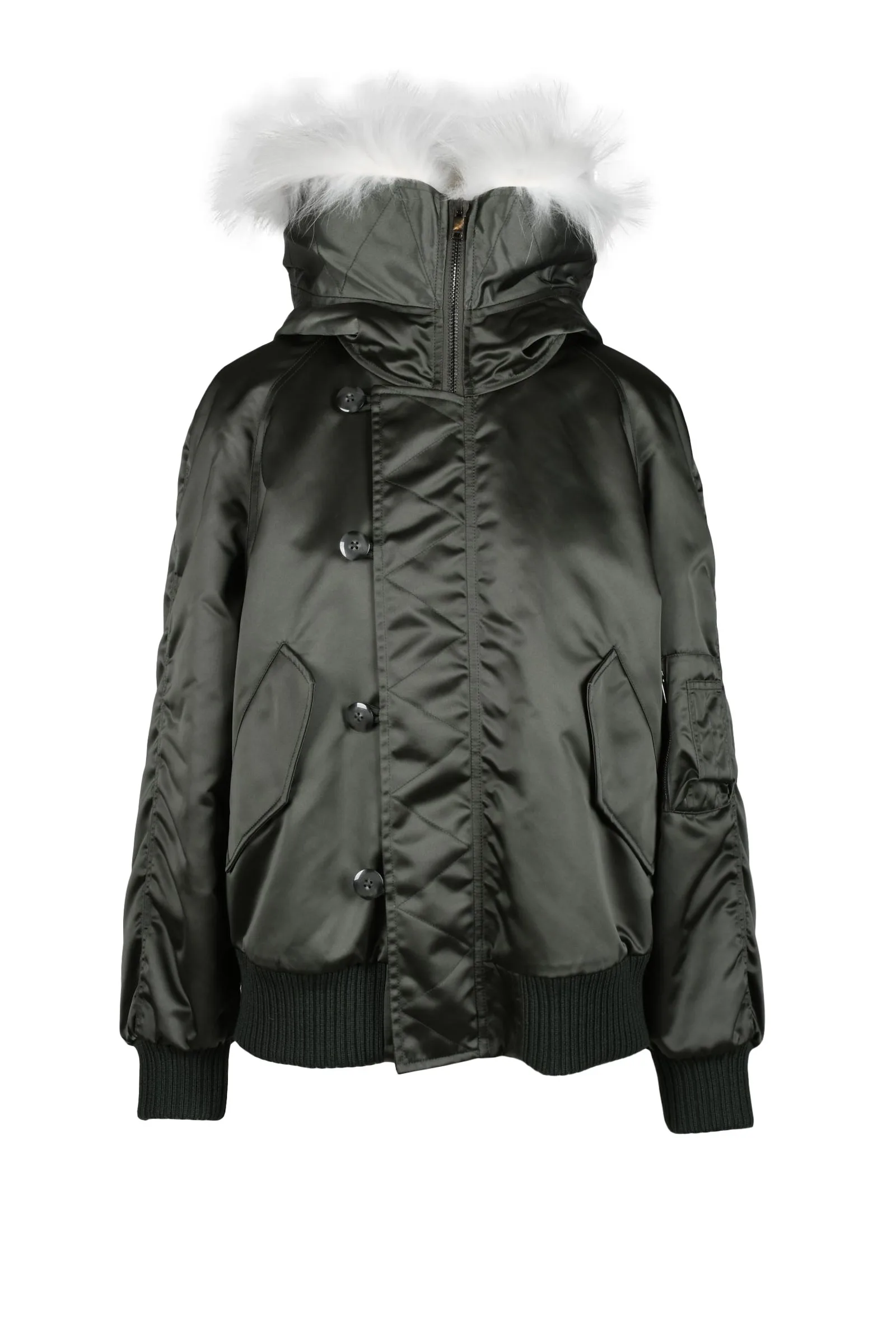 Giacca Bomber Verde