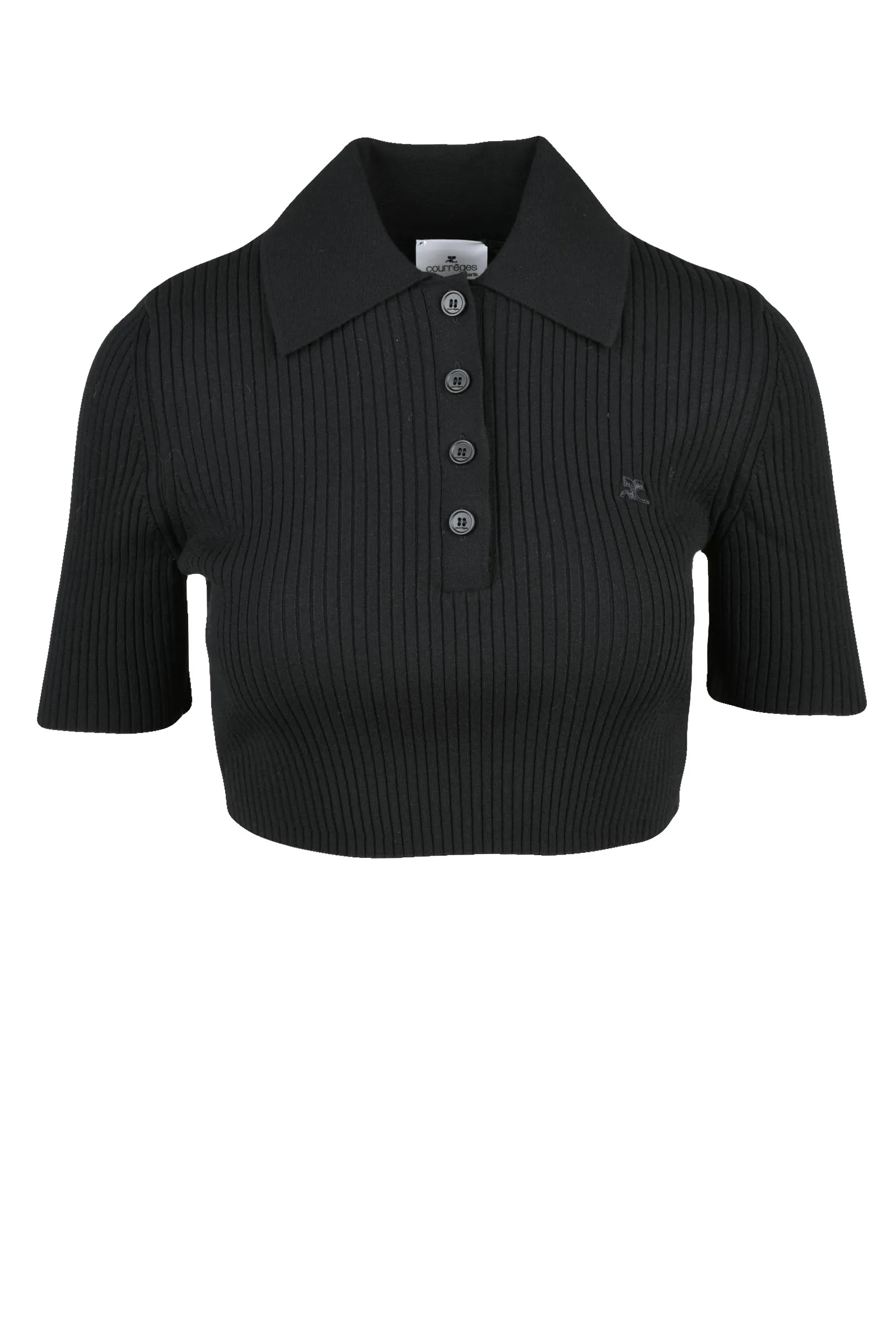 Maglia Polo Corta Nero