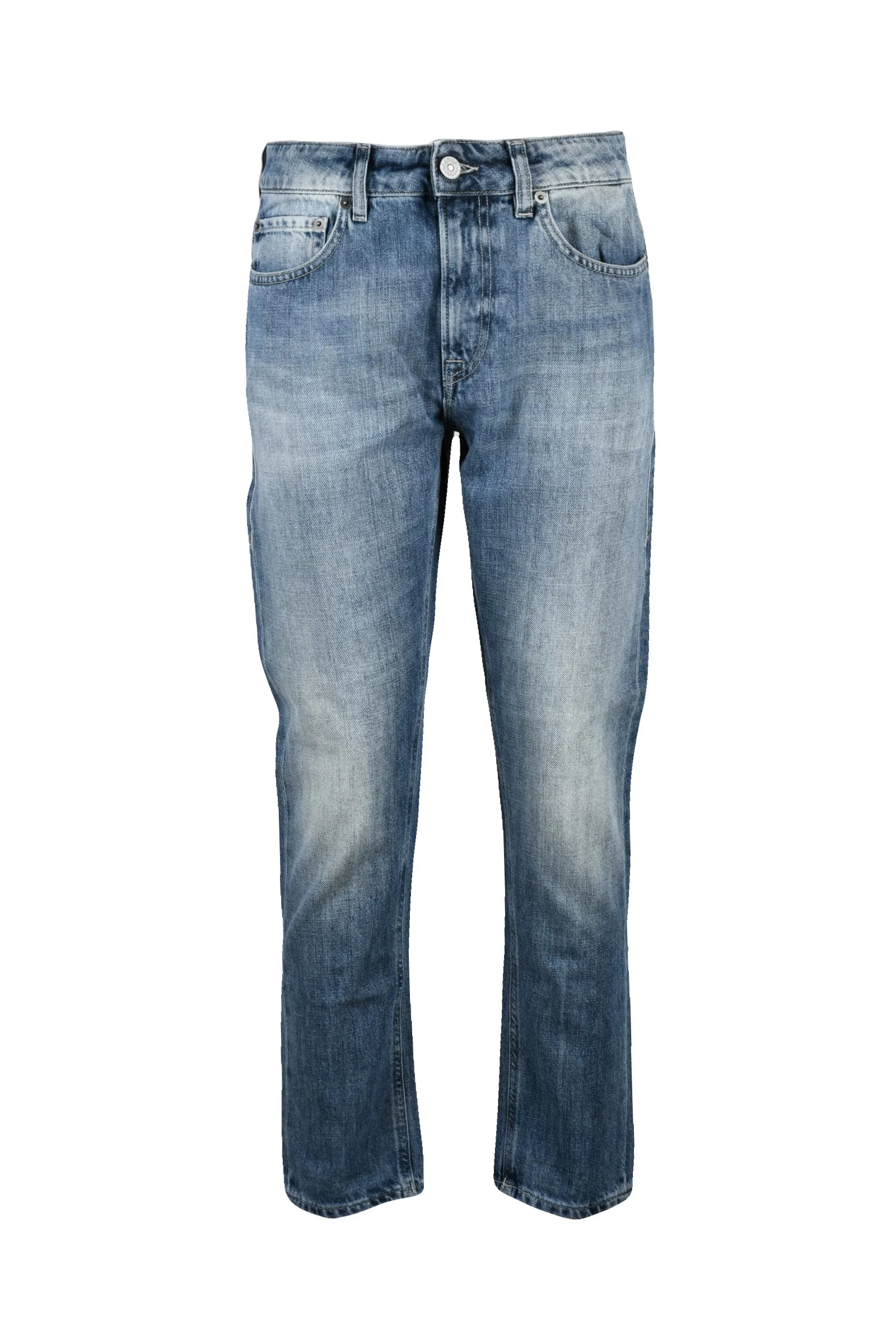 Jeans Mila Carrot Fit Blu