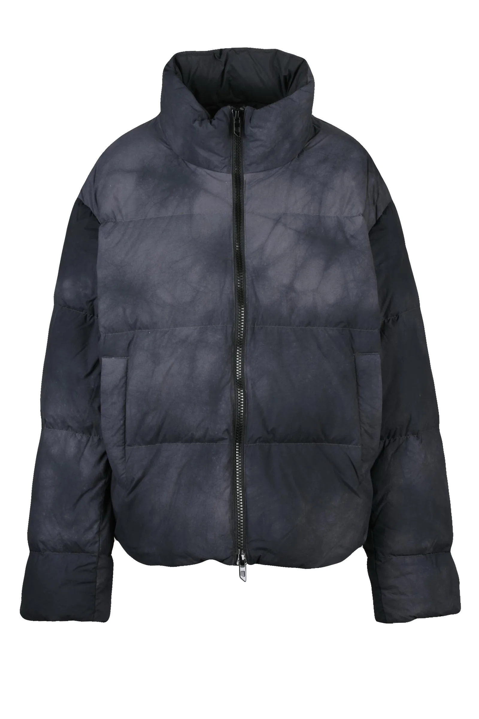 Chaqueta de plumas gris