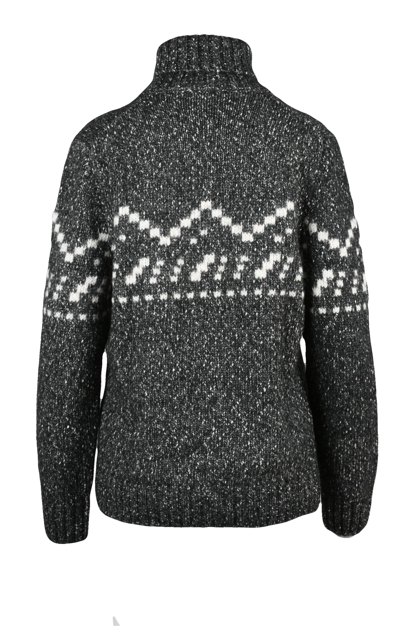 Maglione Collo Alto Nero