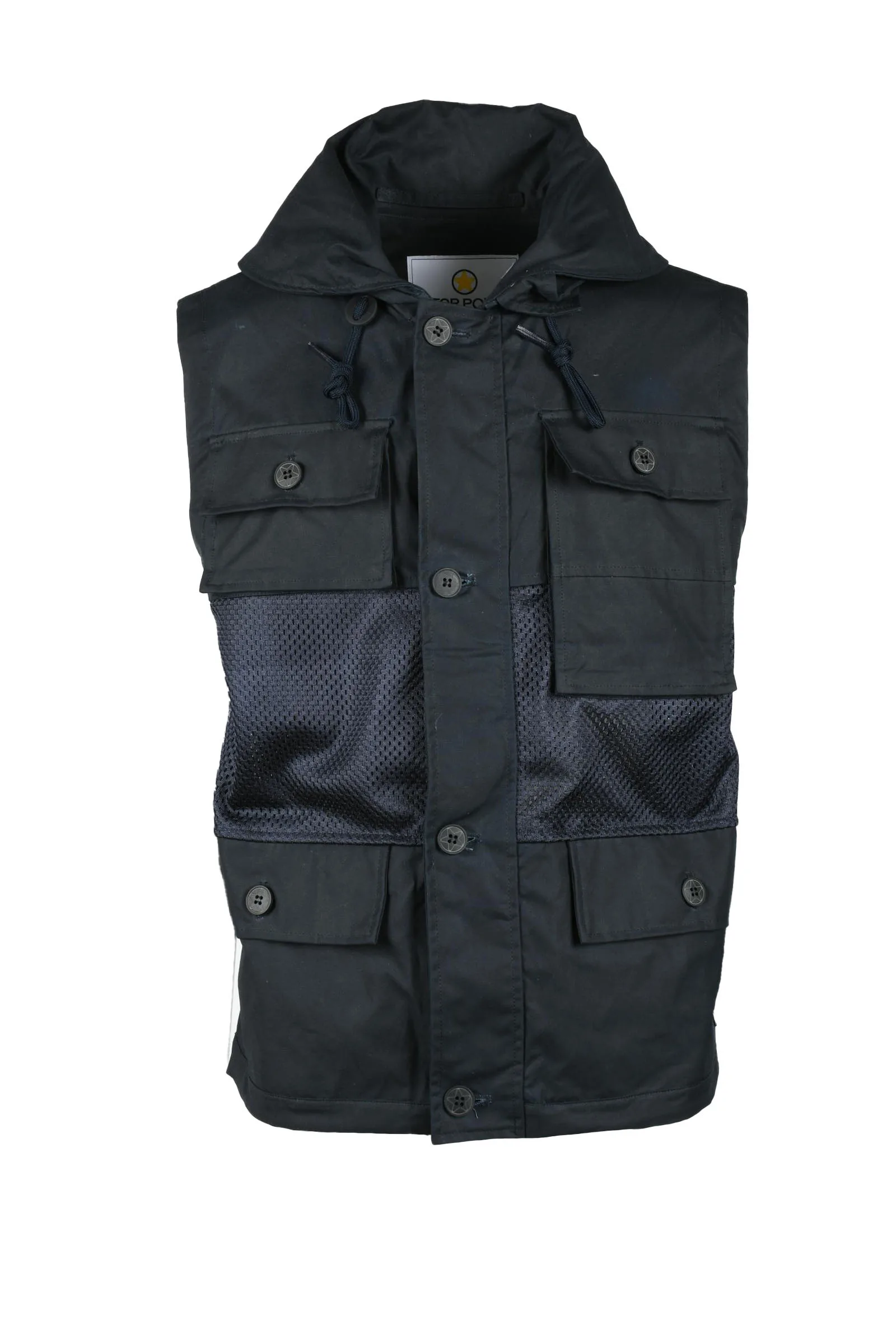 Gilet Smanicato Nero