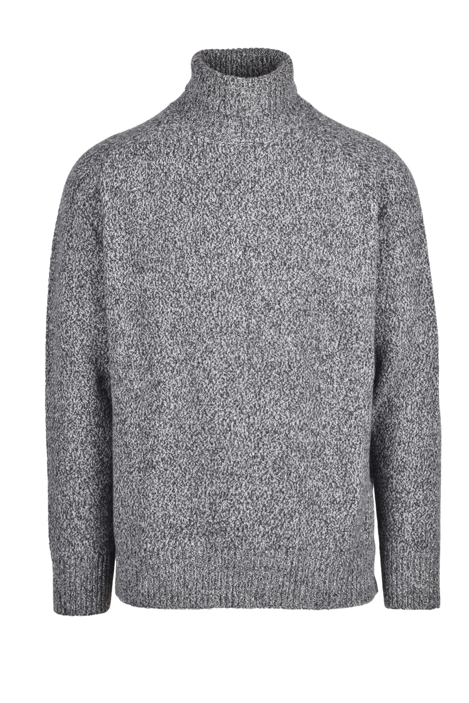 Maglione Collo Alto Grigio