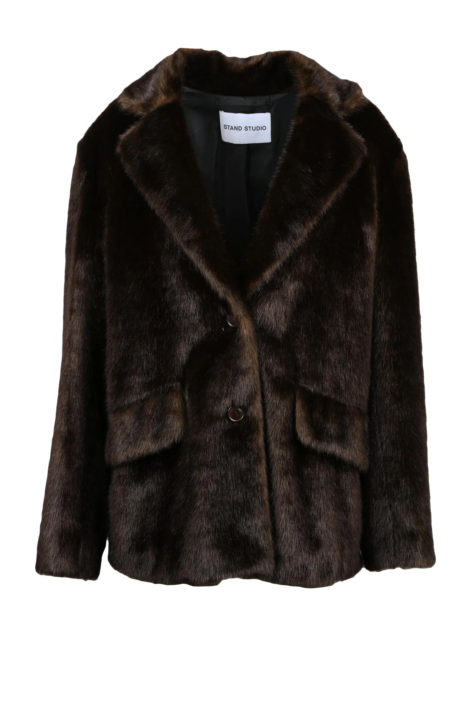 Ecopelliccia Marrone