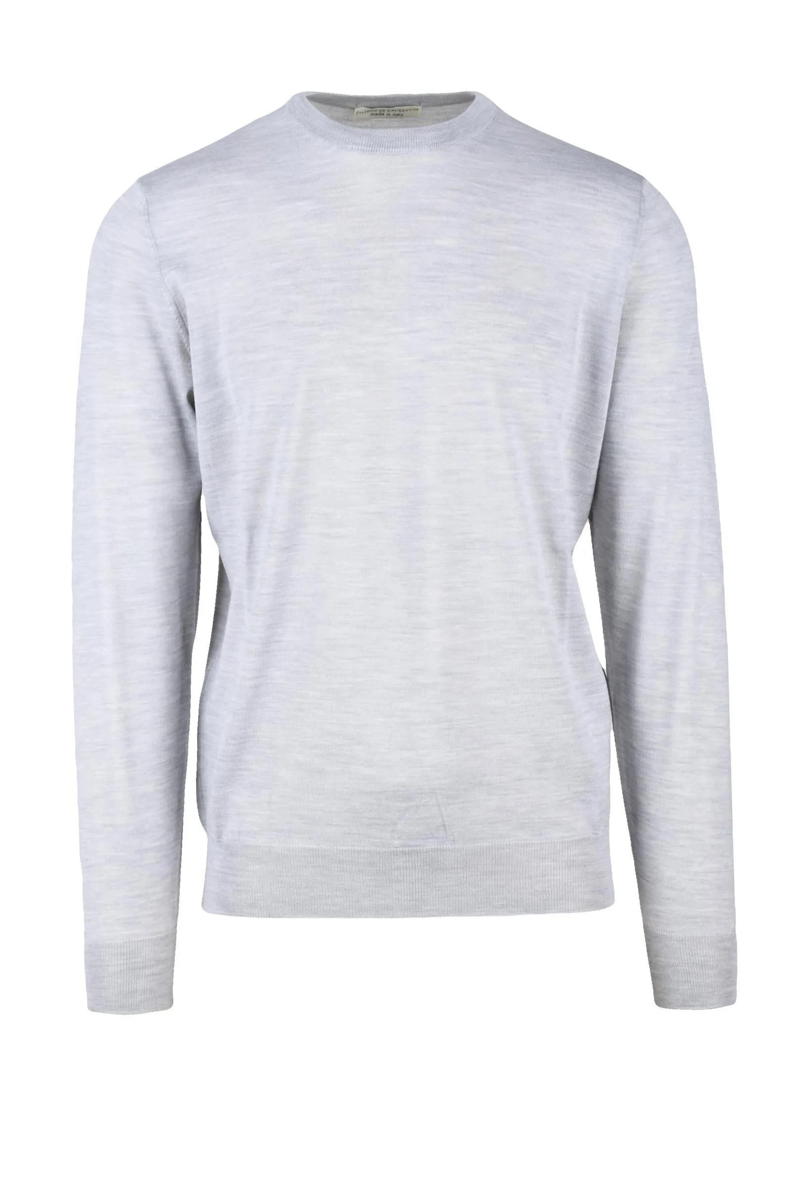 Maglia Pullover Girocollo Grigio