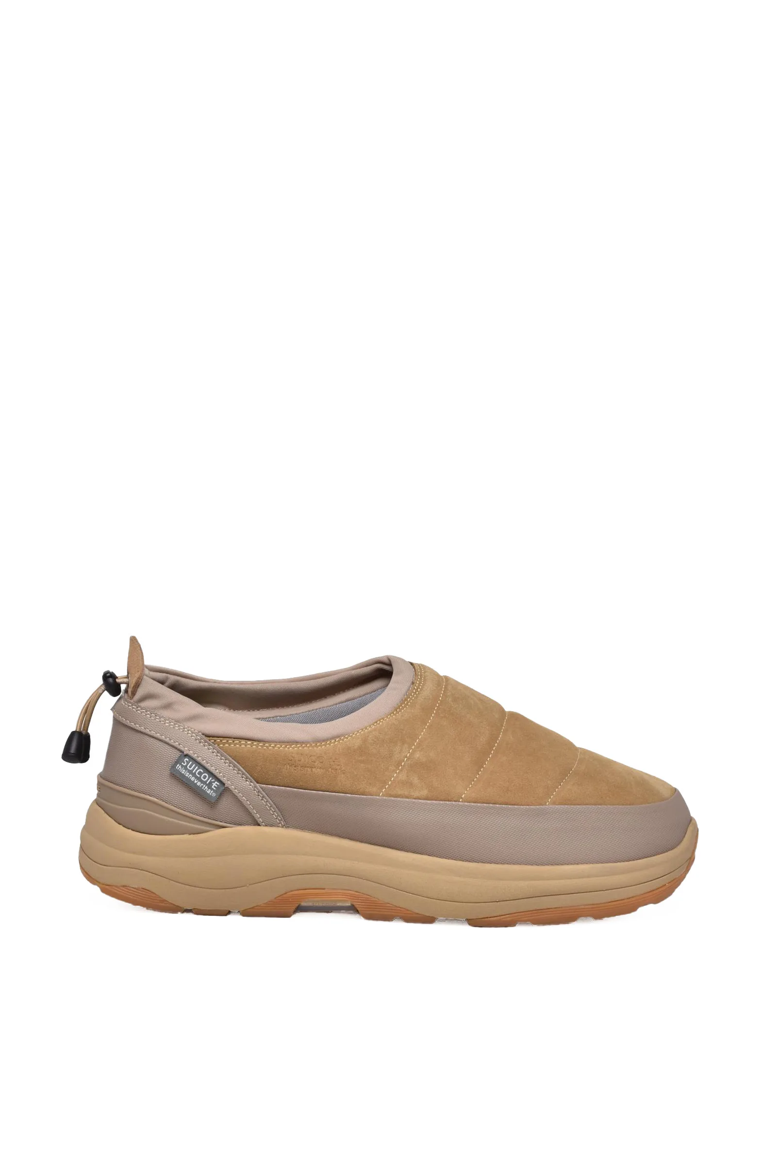 Mules in Suede Beige