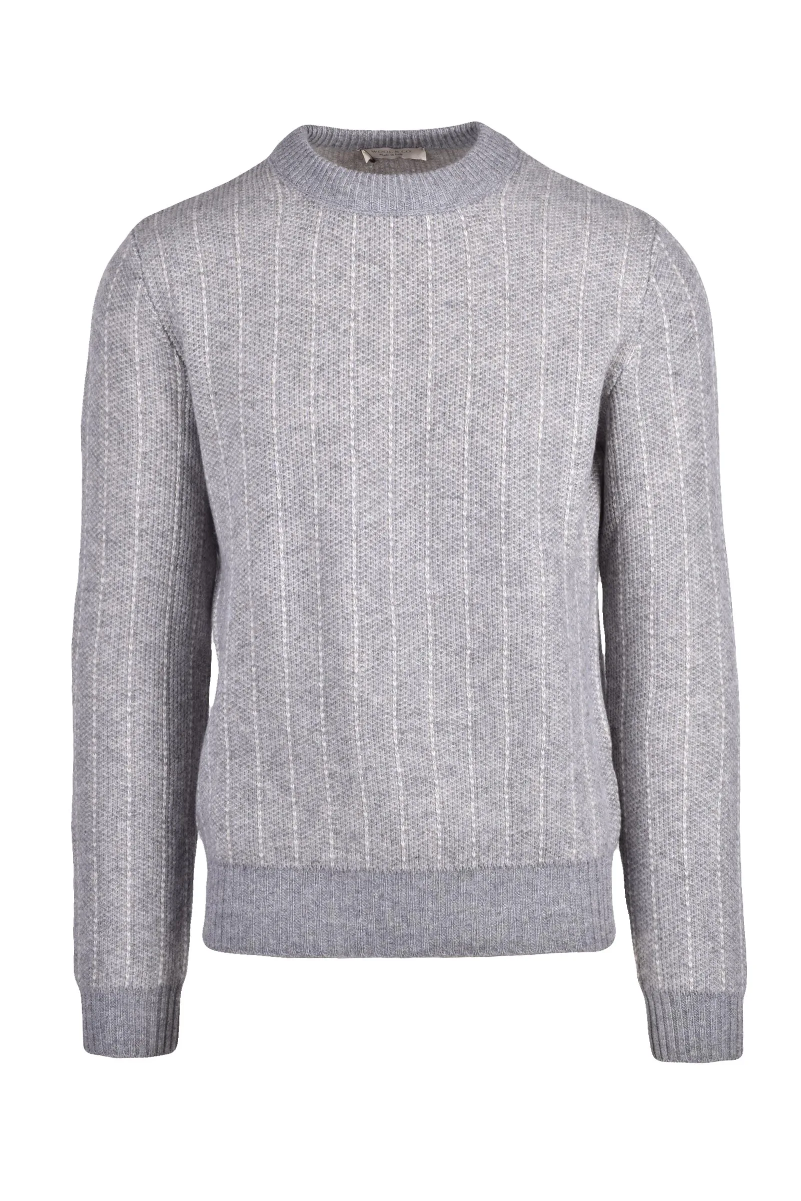 Wool & Co. Pull gris