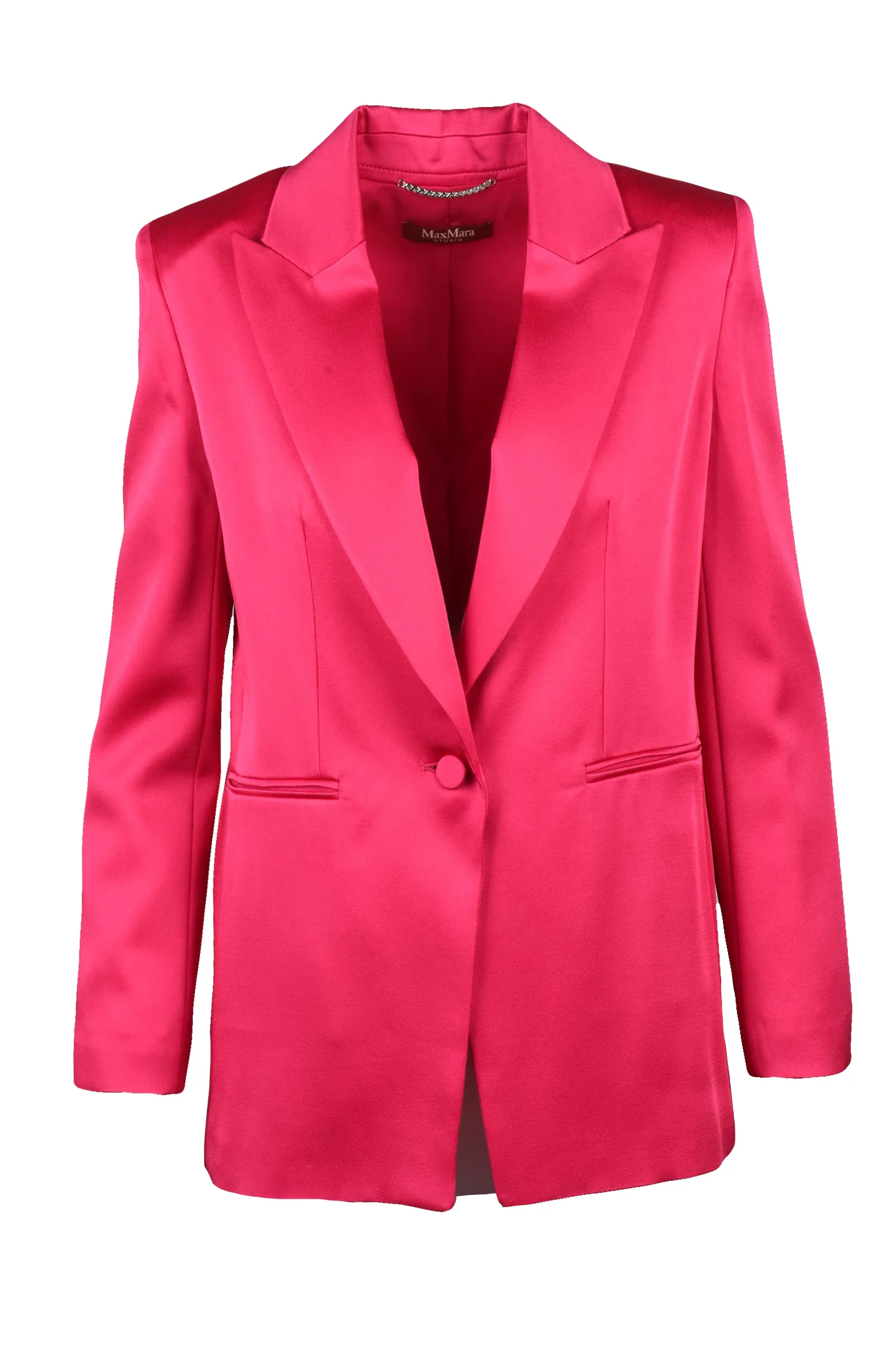 Giacca in Satin Rosa