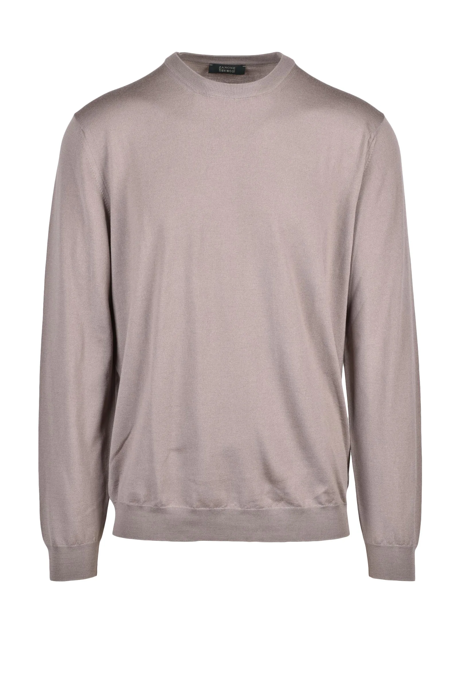 Pullover Girocollo Beige
