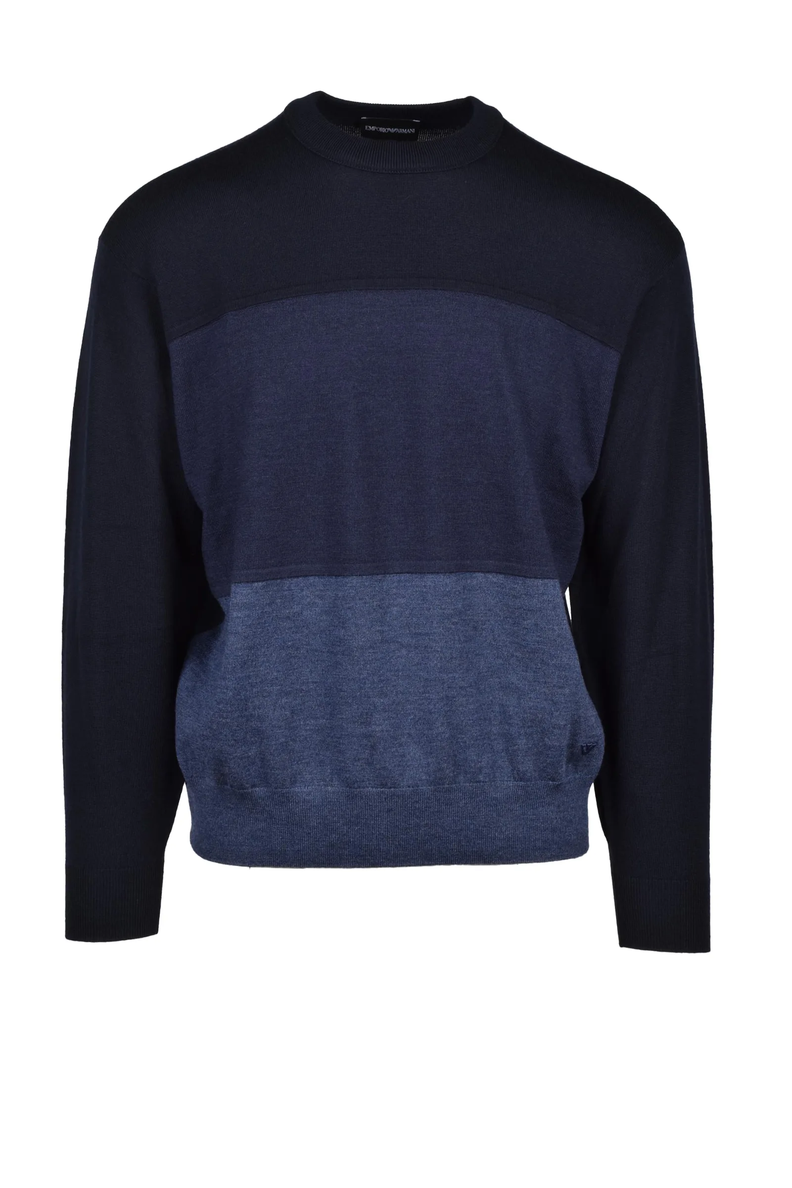 Maglia Pullover Girocollo Blu