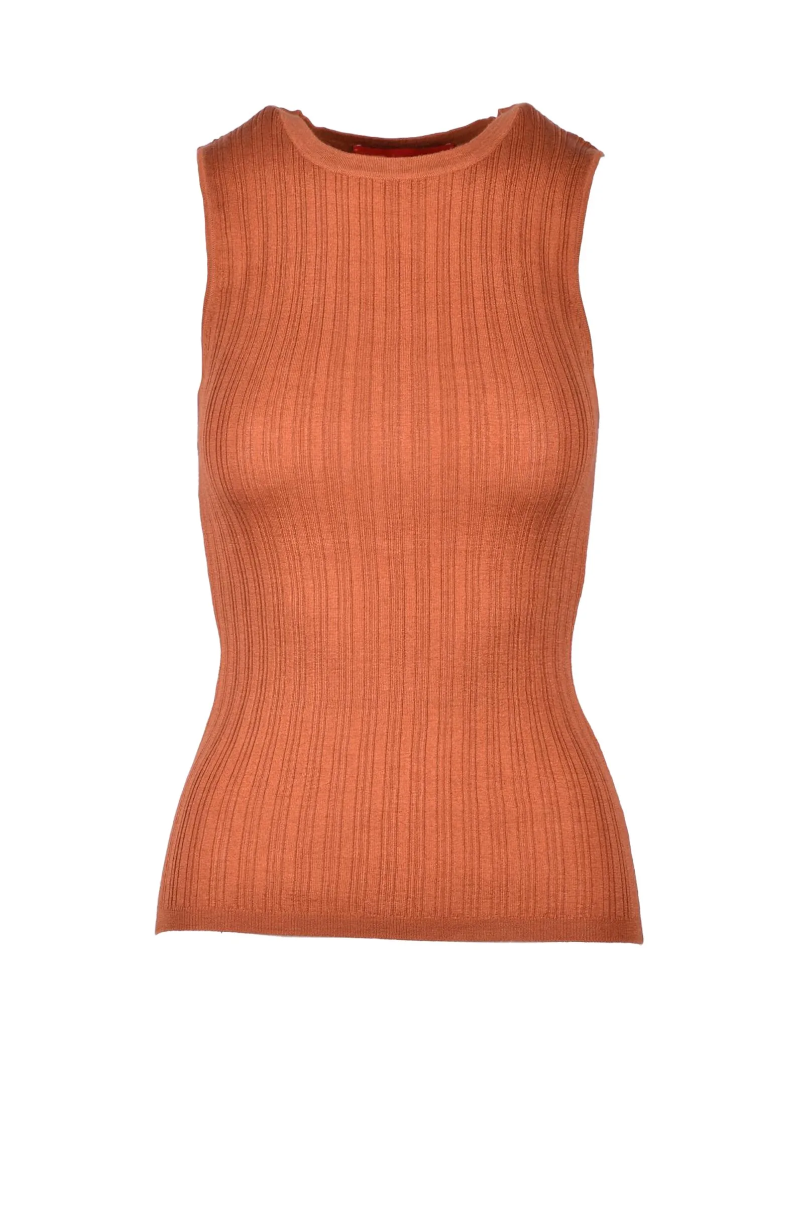 Maglia Top Marrone