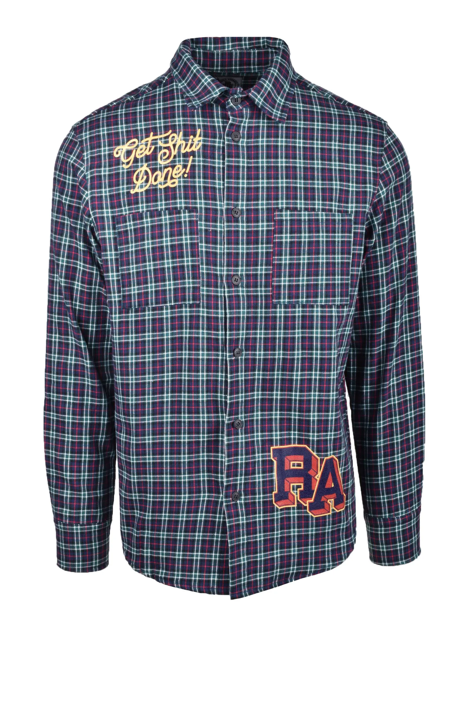 Camicia in Flanella Blu